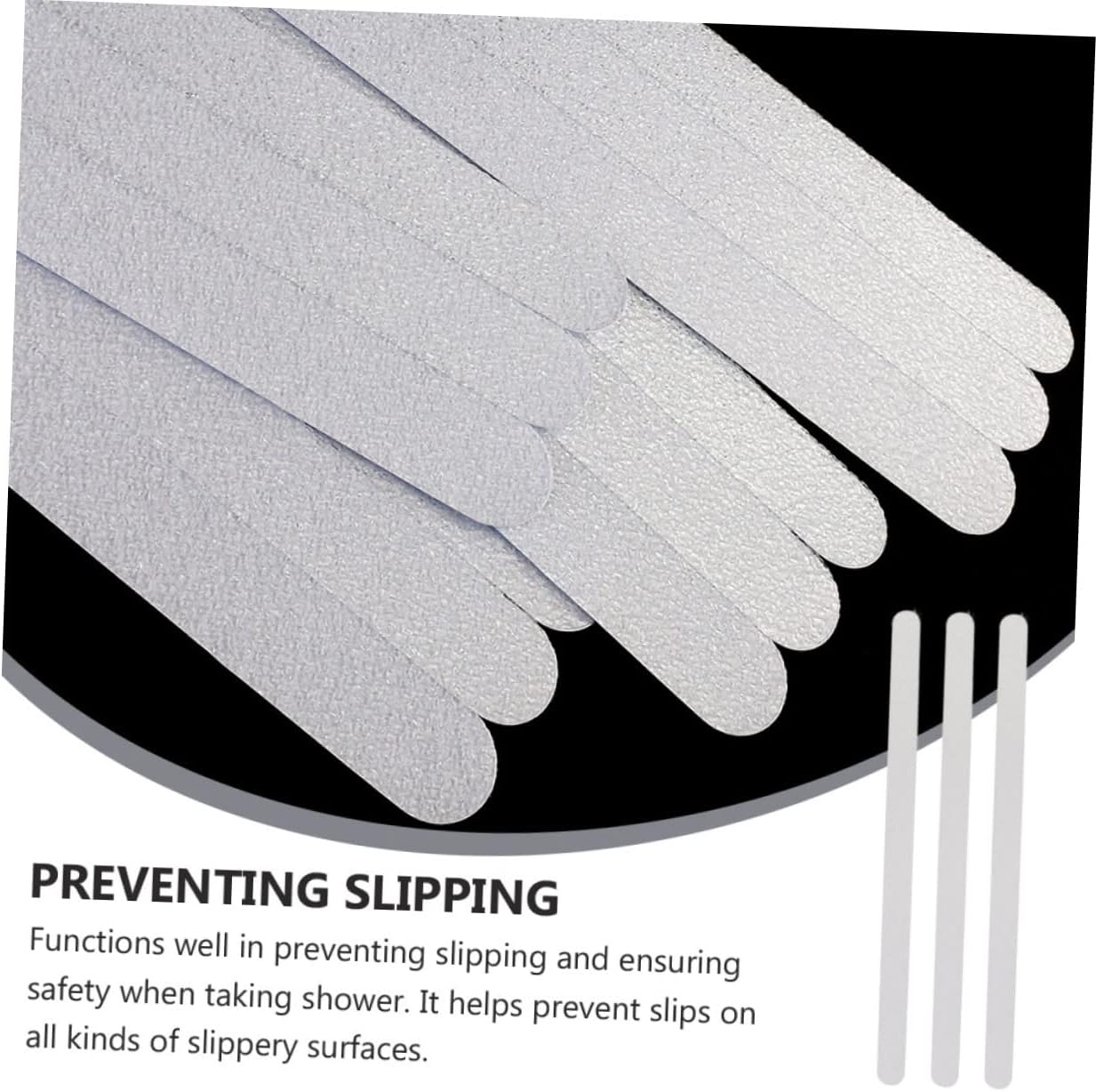 42pcs Tub Slip Stickers Non-Slip Bath Safety Strips