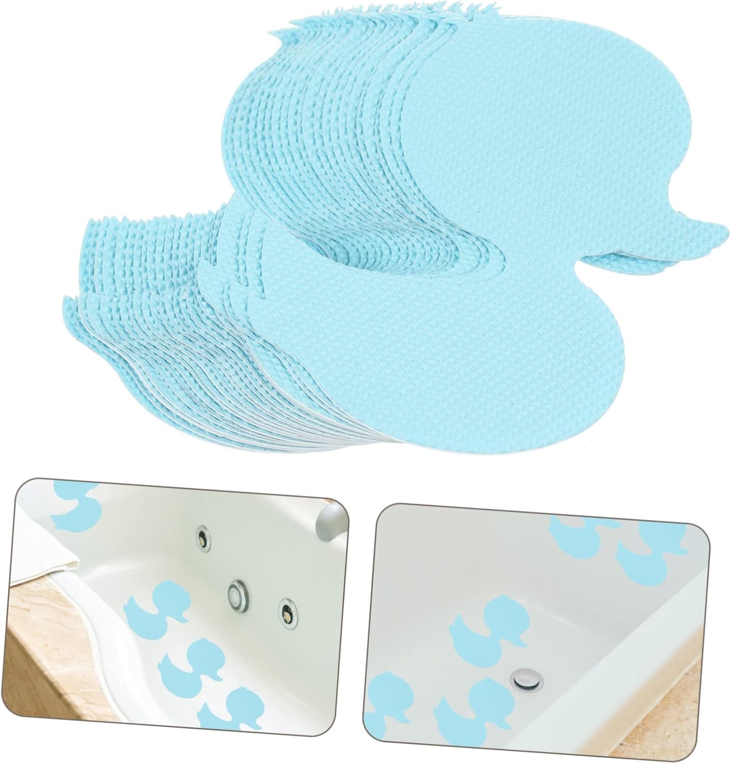 PRETYZOOM 24Pcs Anti Slip Bathtub Stickers for Safe Bathing