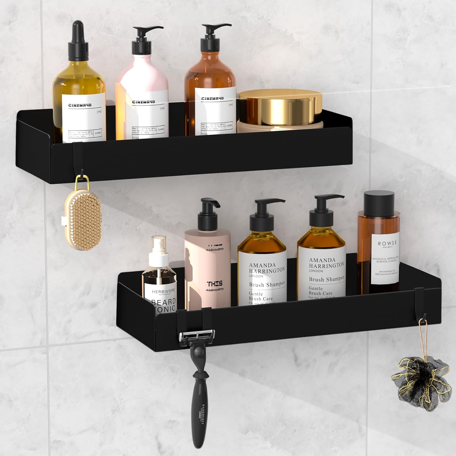 Wisfame Shower Caddy Adhesive 2 Pack