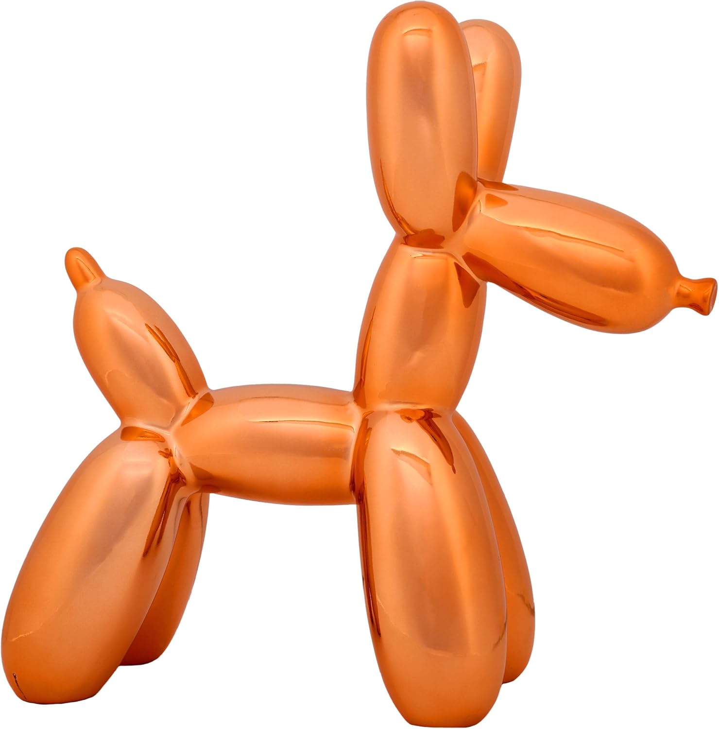 National Tree Company Halloween Balloon Dog Figurine Orange 11 Inch 1