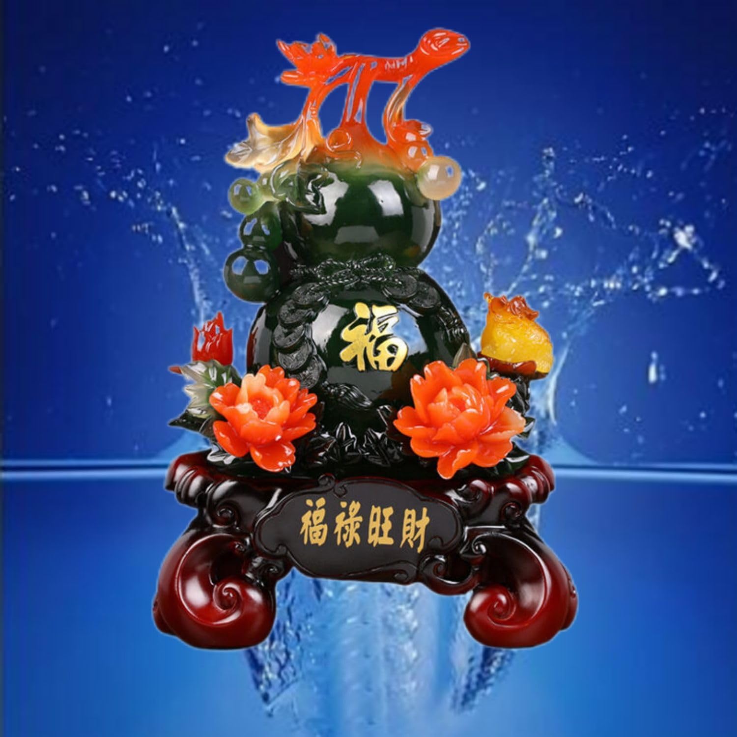 Feng Shui Wealth and Prosperity Resin Statue - 830