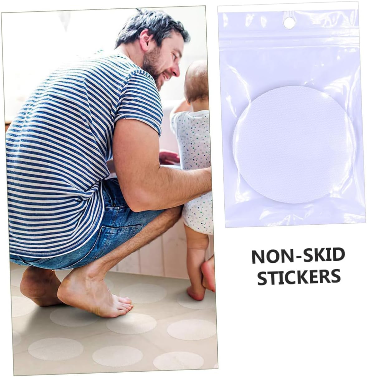 FELTECHELECTR 1Set Non Slip Sticker for Bathroom Safety