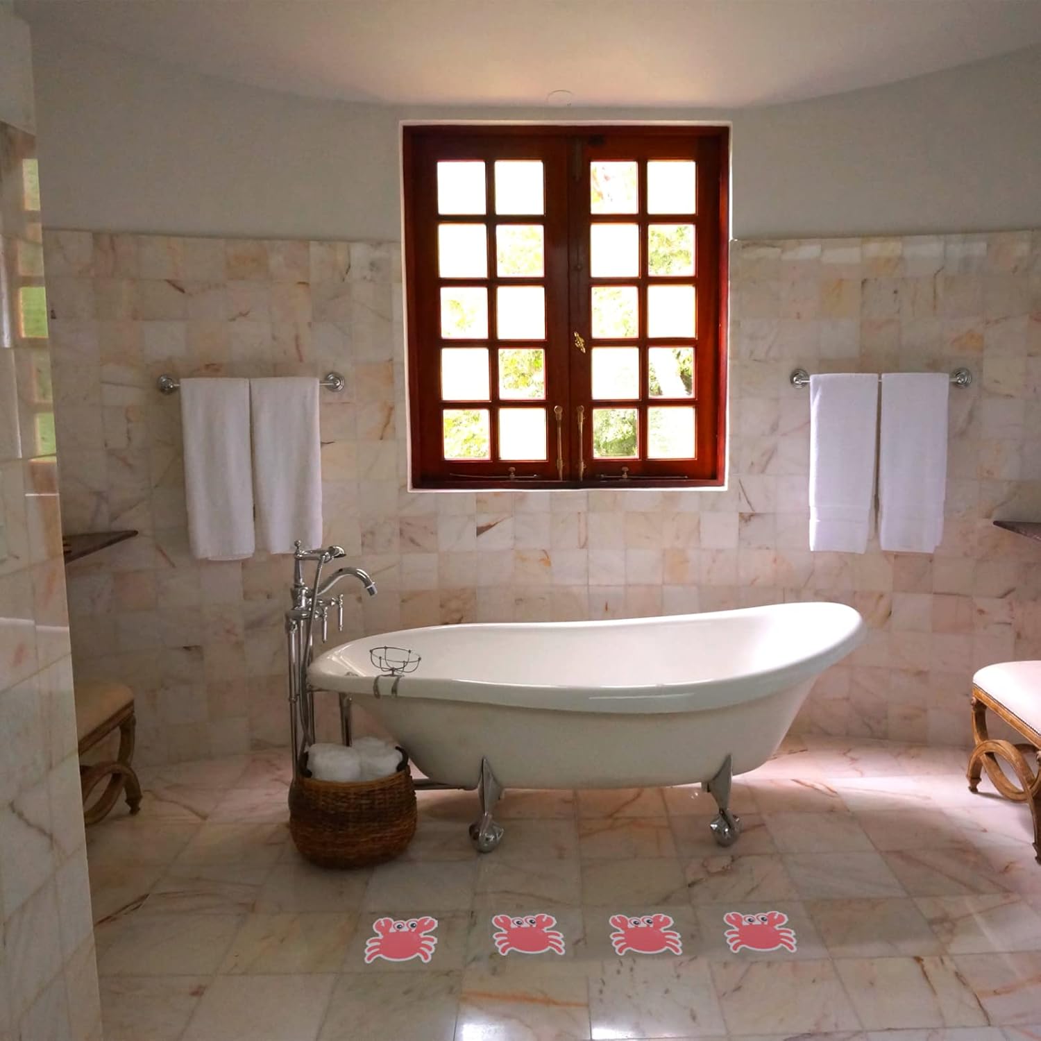 Alipis 8pcs Non-Slip Bathtub Stickers