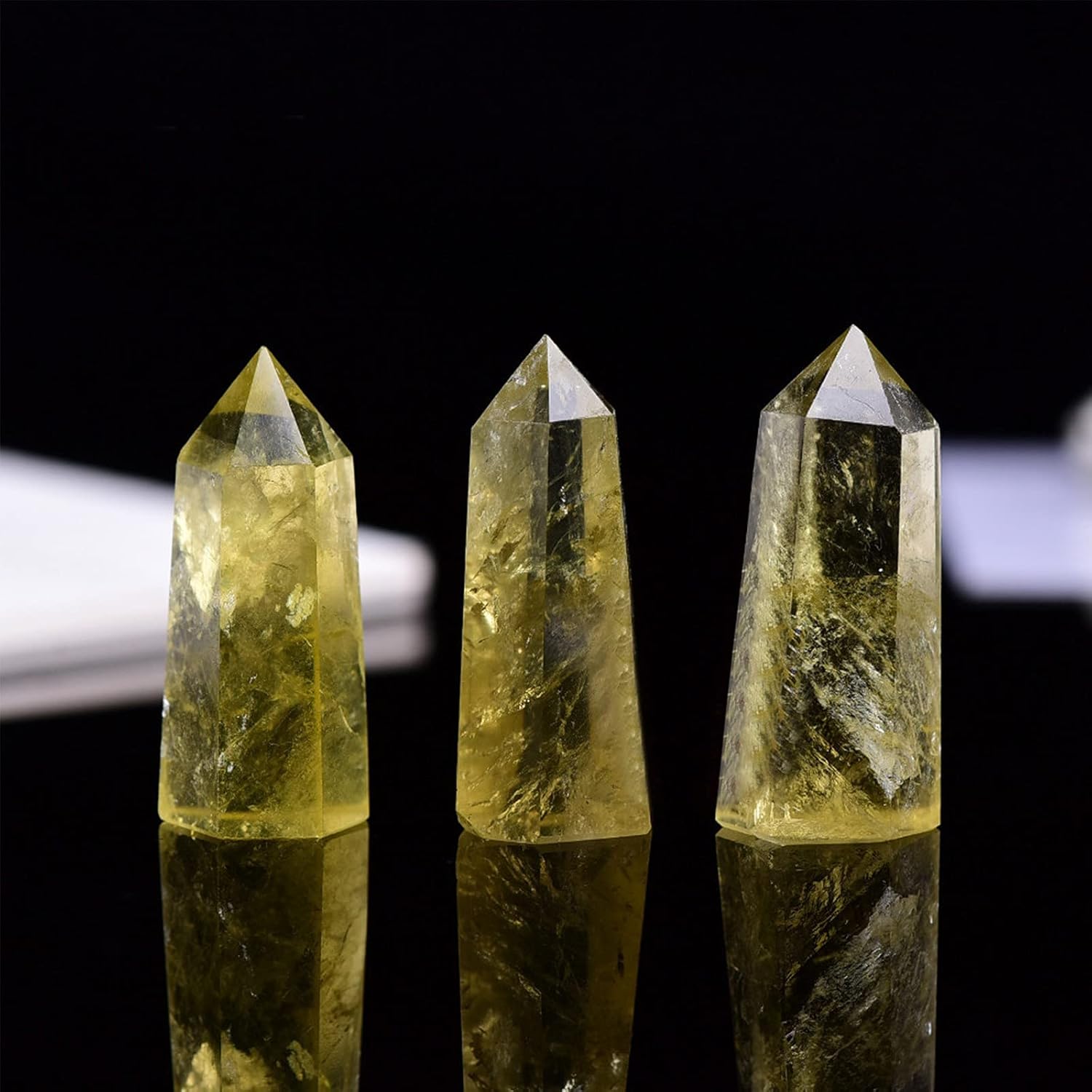 Crystal Quartz Stone Figurines Home Decor Sculpture