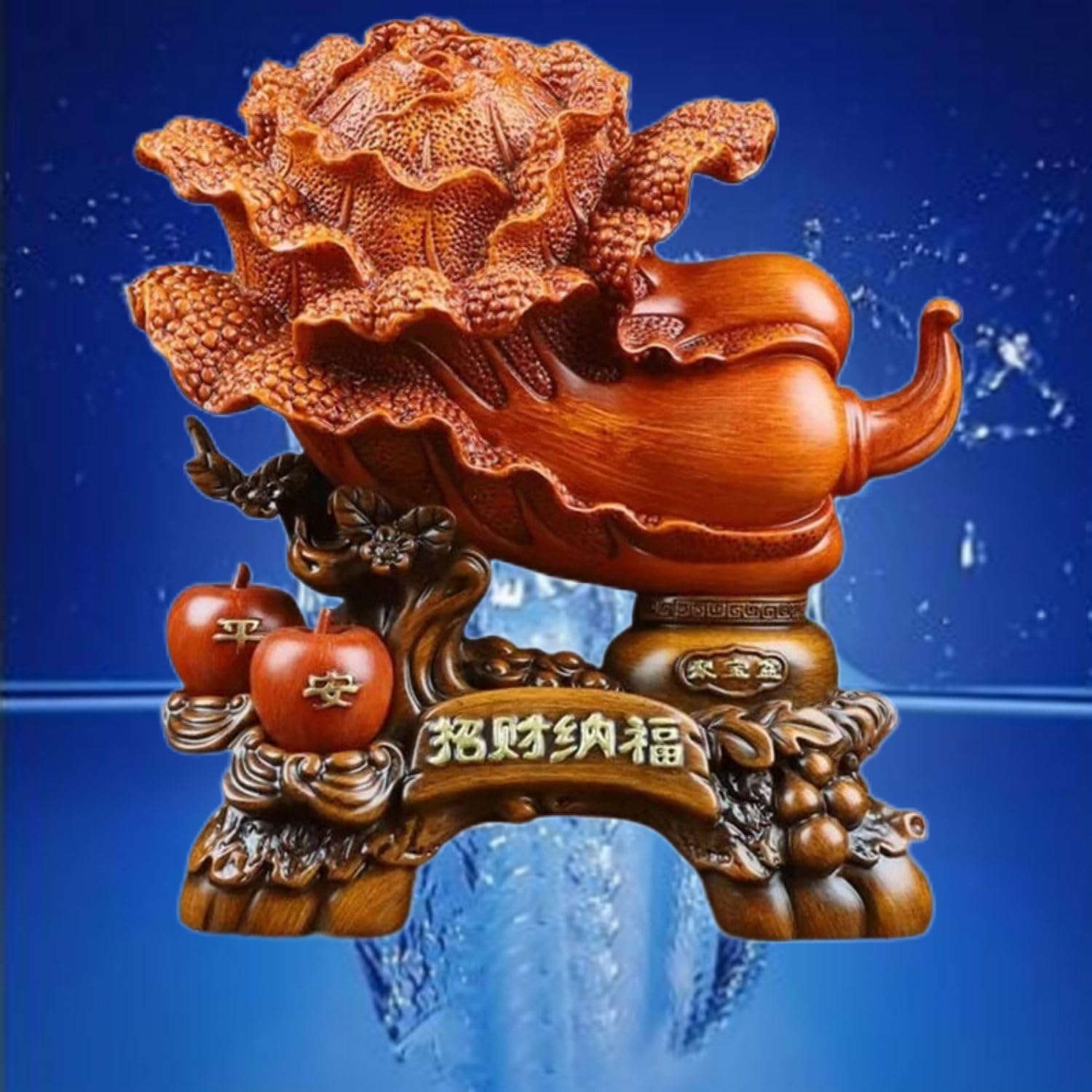 Chinese Feng Shui Resin Wealth Prosperity Statue - 937