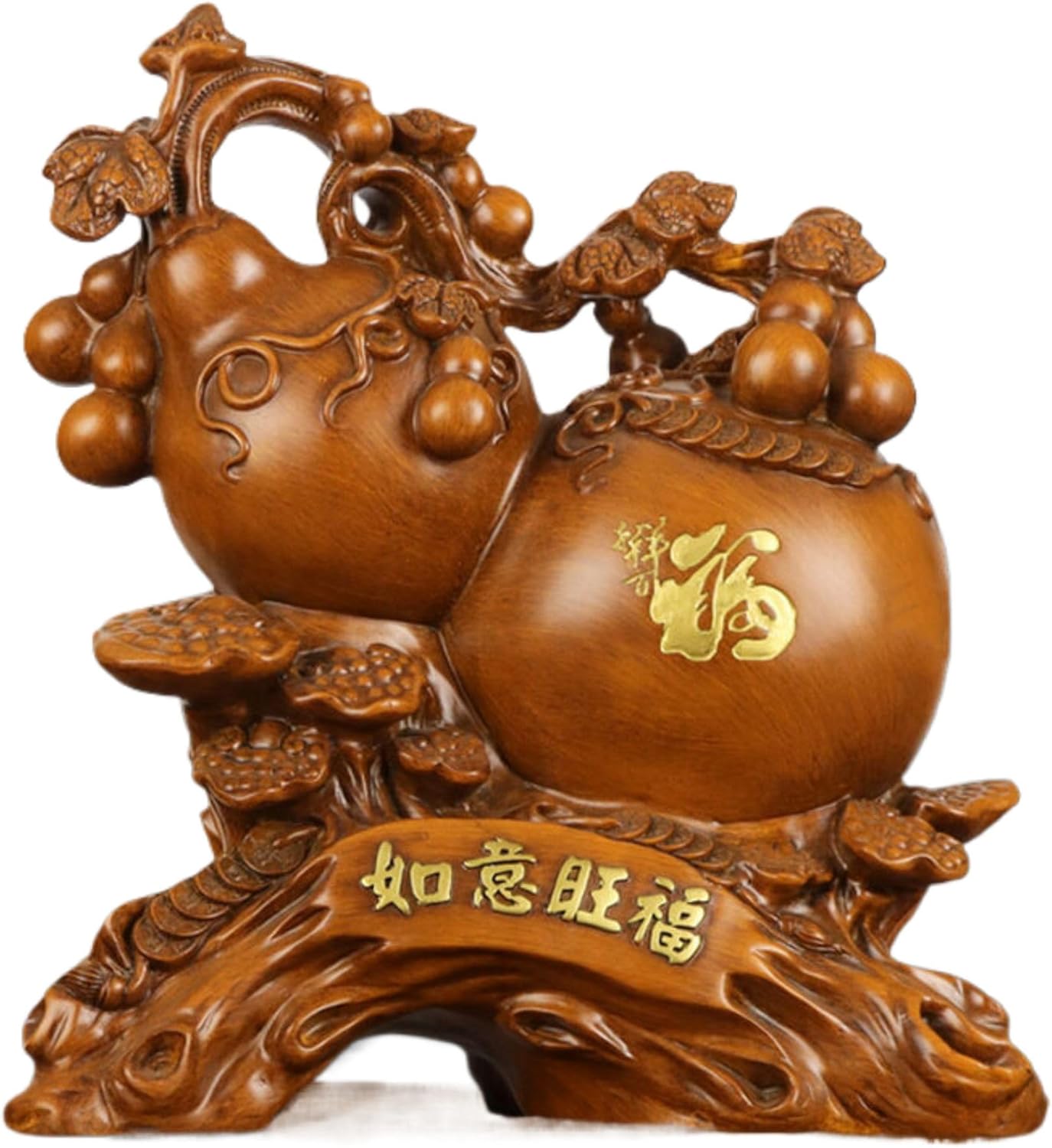 Chinese Feng Shui Wealth Prosperity Resin Statue