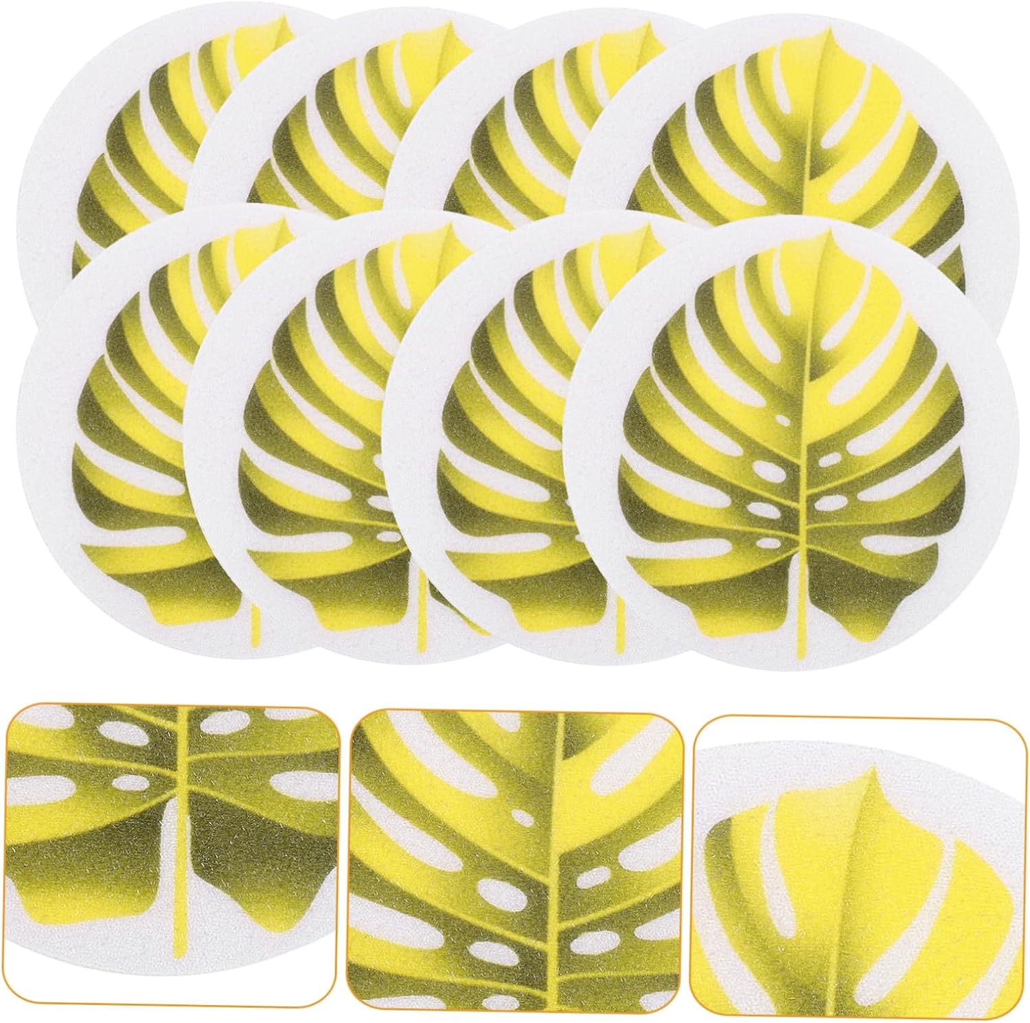 Leaf Shape Anti-Slip Bath Stickers for Safety