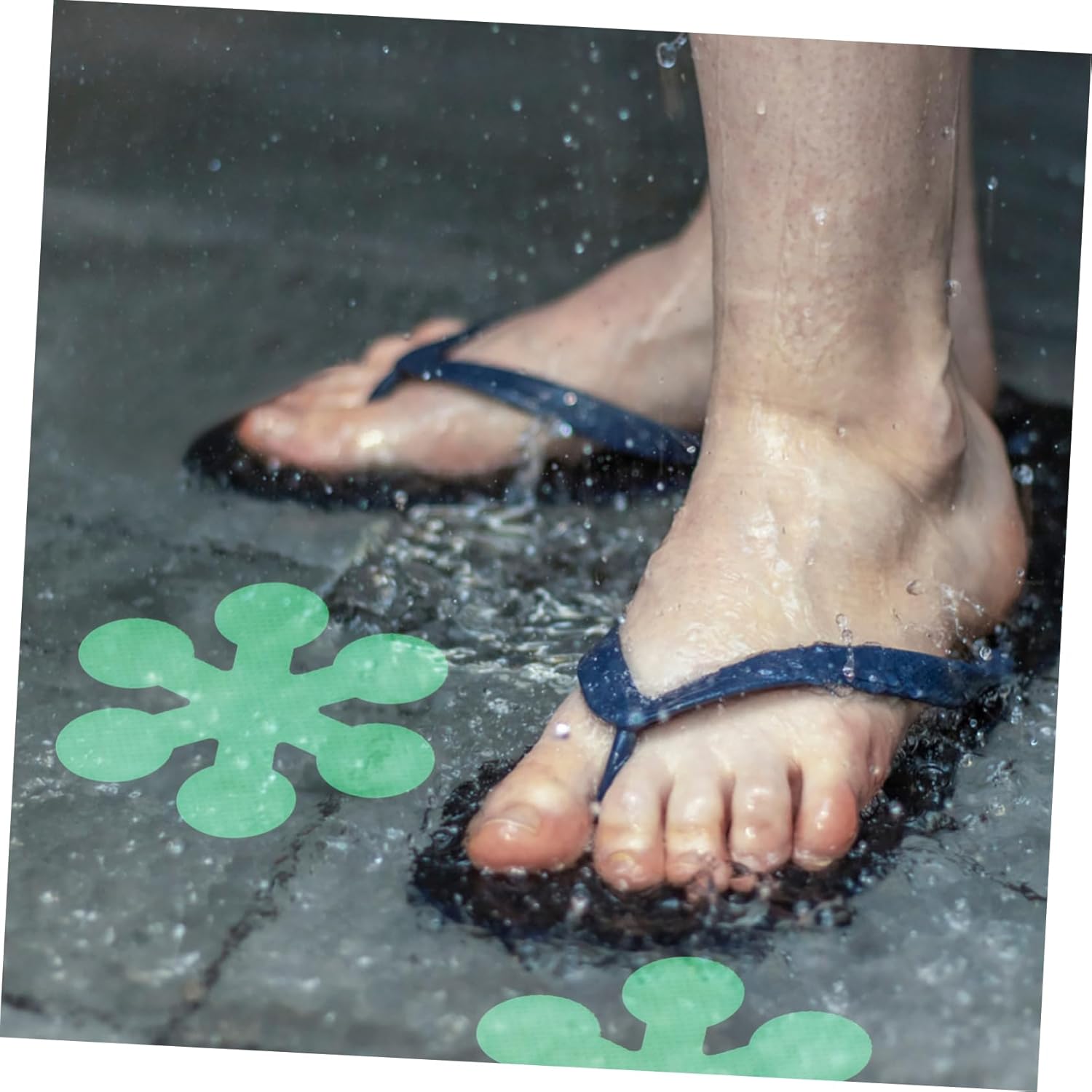 20pcs Snowflake Non-Slip Stickers for Bathtub Safety