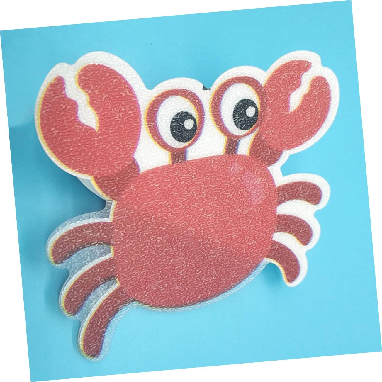 Ciieeo 5 Pack Non-Slip Bath Tub Stickers with Cartoon Crab Design