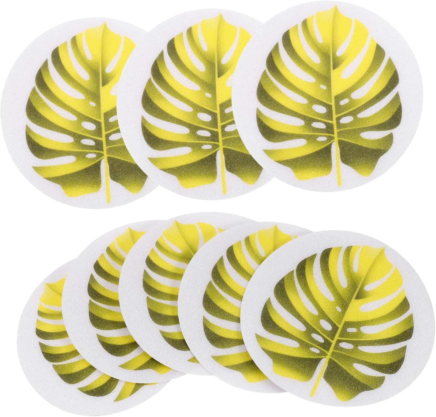 Leaf Shape Anti-Slip Bath Stickers for Safety