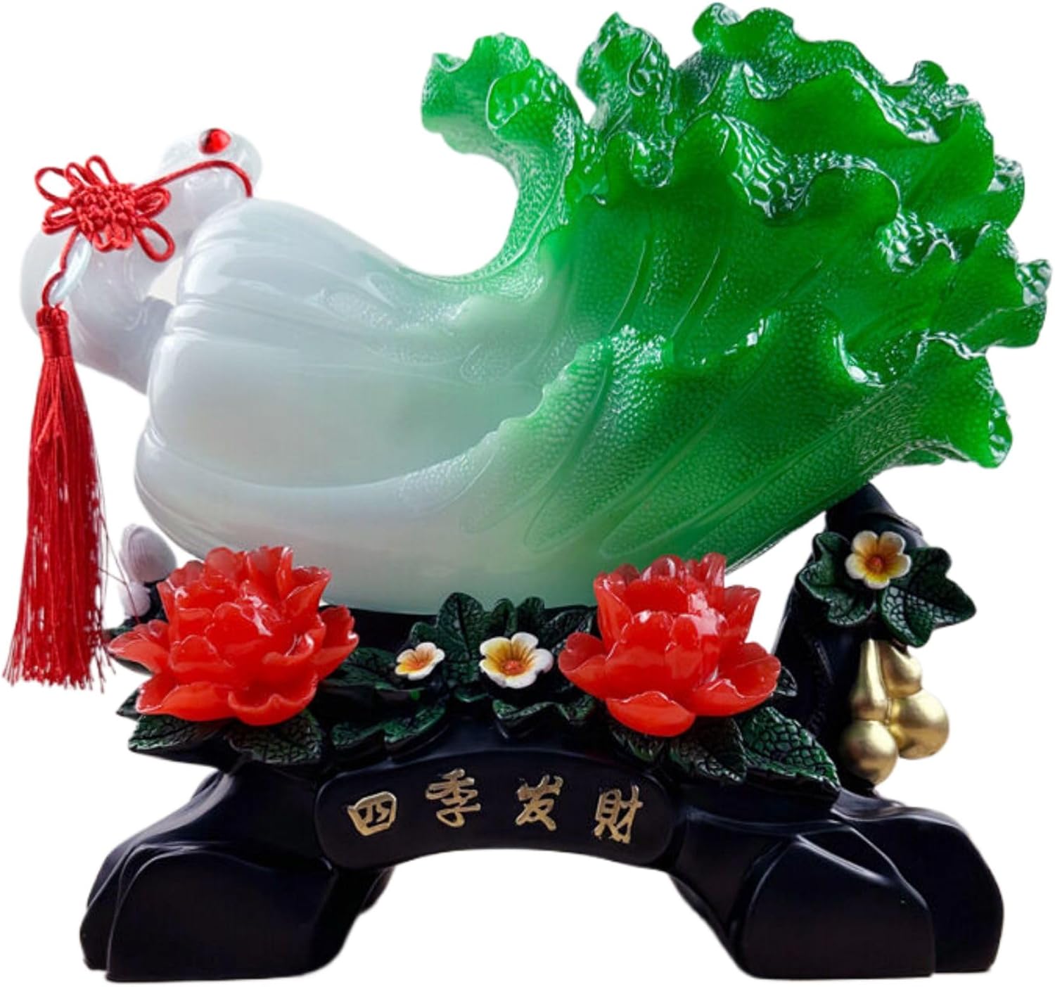 Seasonal Prosperity Wealth Statue Resin