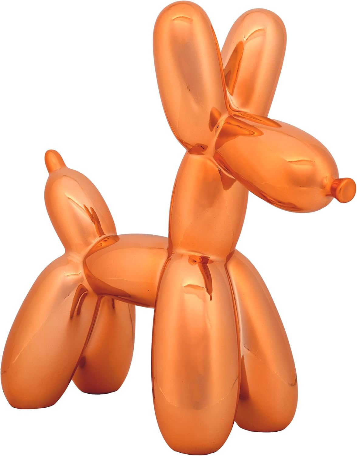National Tree Company Halloween Balloon Dog Figurine Orange 11 Inch 1