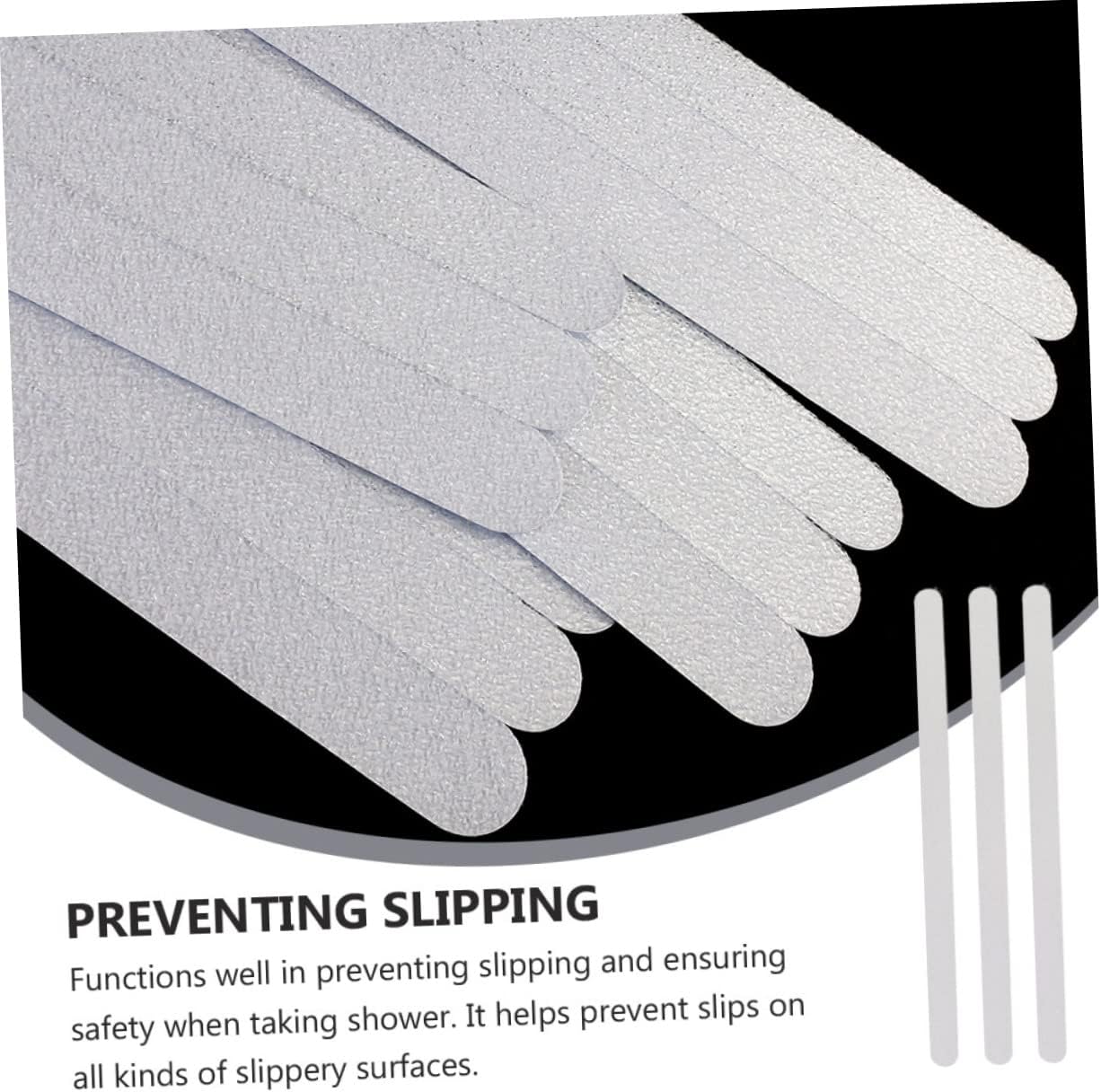 KONTONTY Anti-Slip Tub Stickers for Bathroom Safety