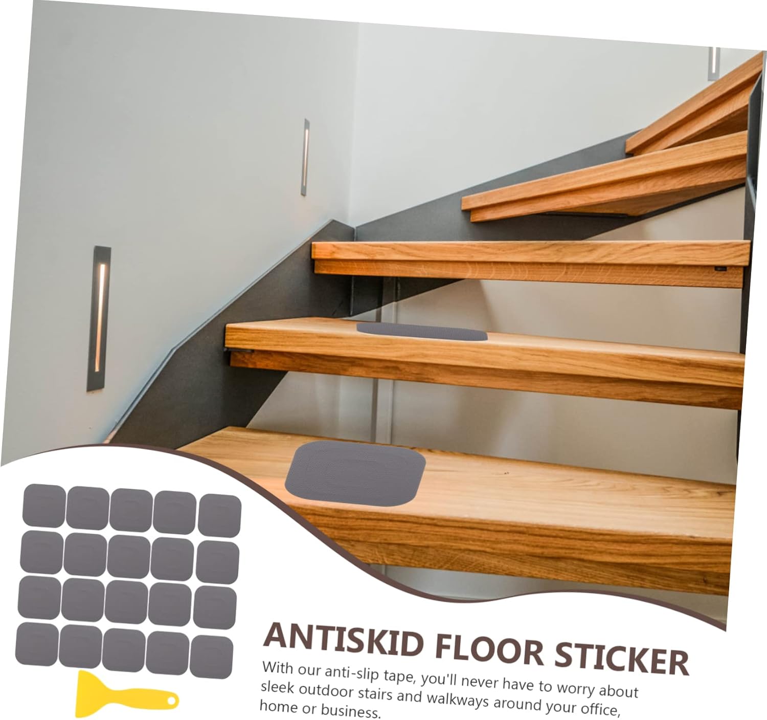 Cabilock 60 pcs Bathroom Non-Slip Stickers Safety Decals 1