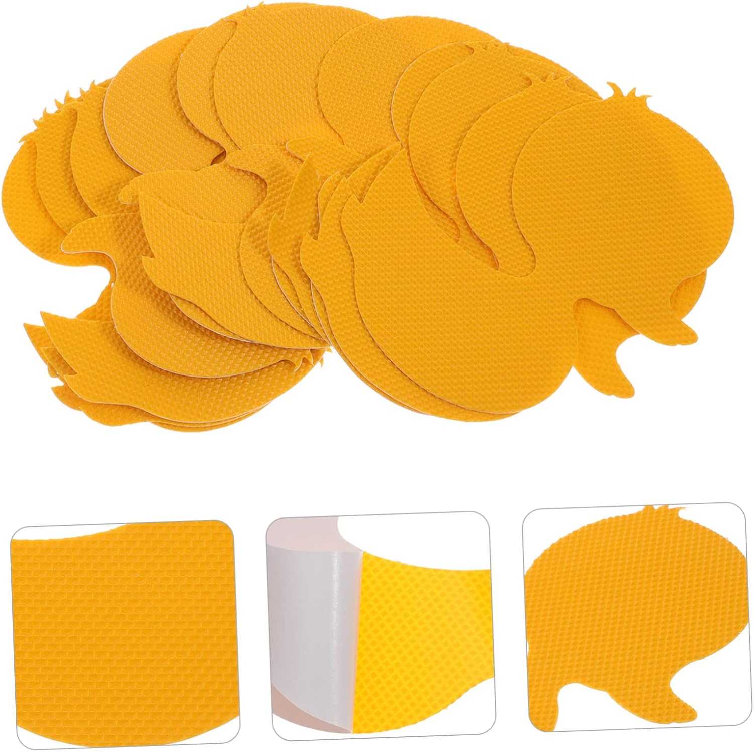 BEBEMOKO 12pcs Cartoon Non-Slip Bath Stickers