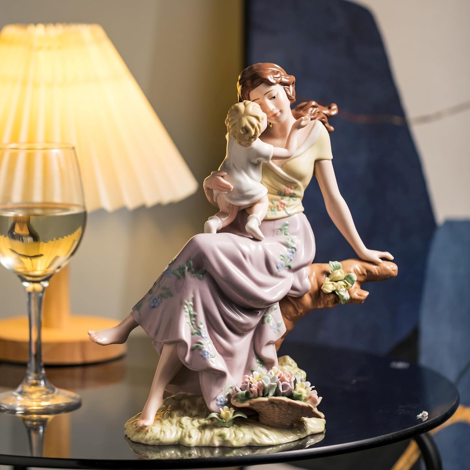 MTME Porcelain Mom I Love You Sculpture