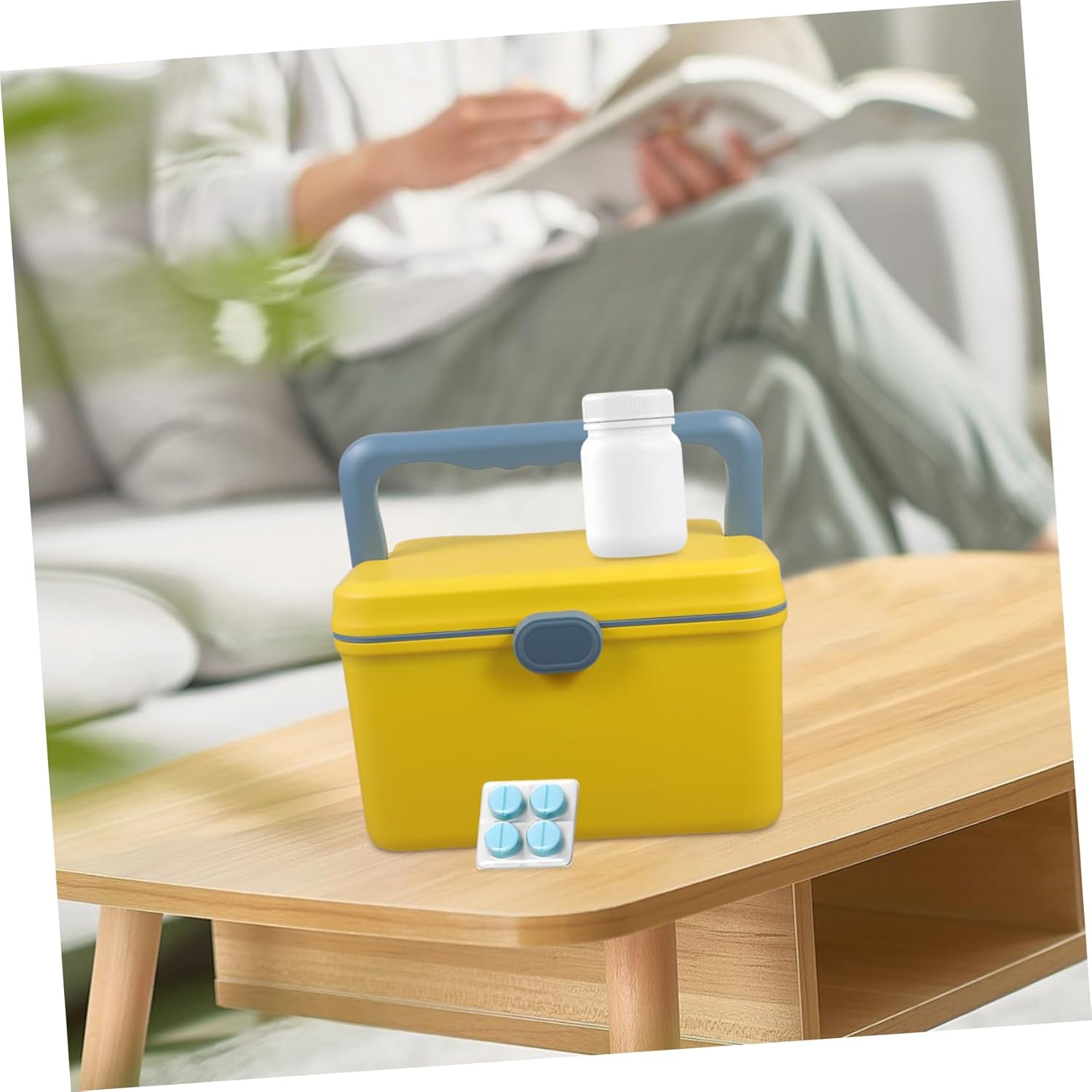 HOLIDYOYO Medicine Cabinet Storage Organizer Box