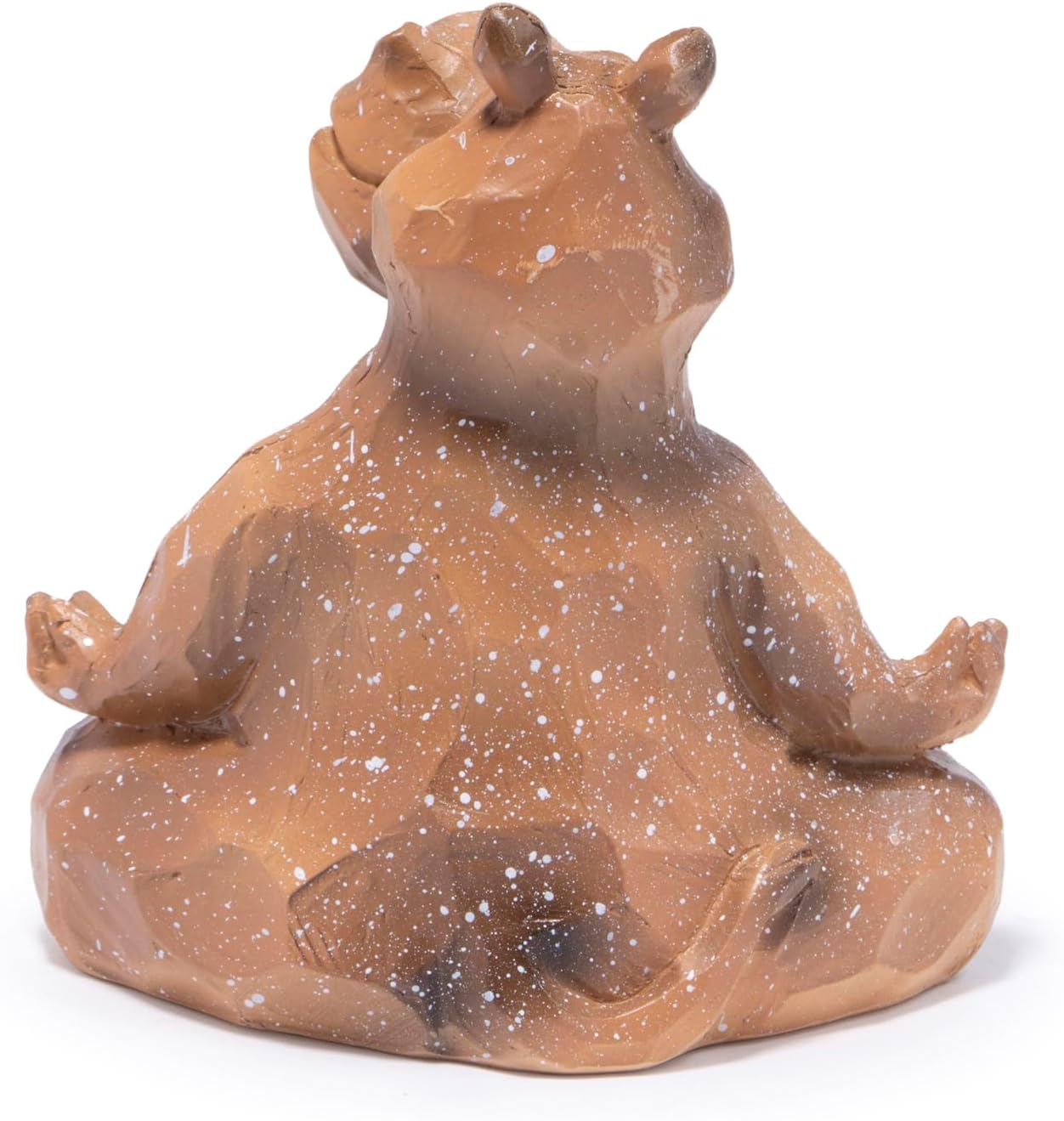 Hodao Yoga Hippo Statue for Home Decor