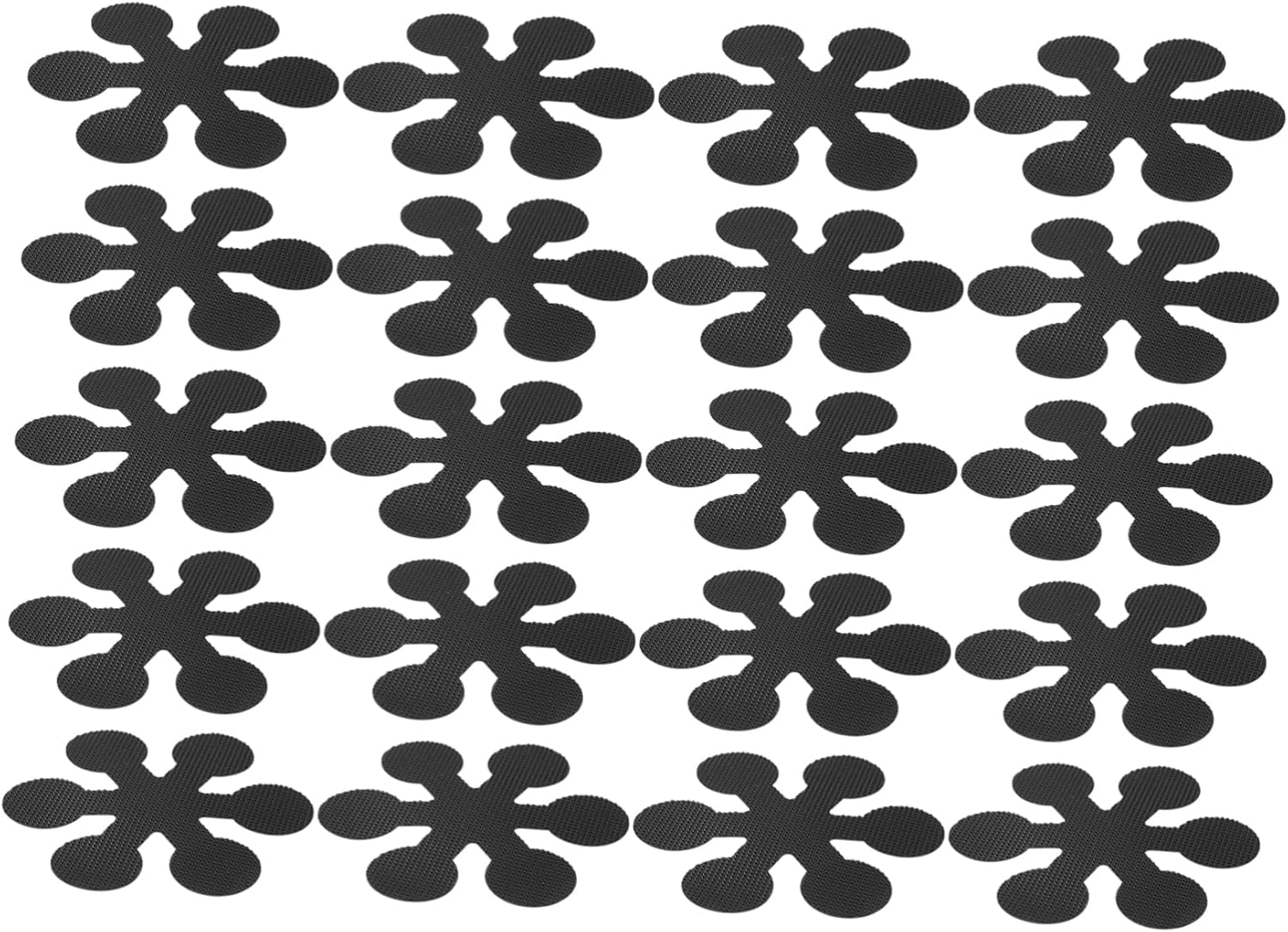 FELTECHELECTR Non-Slip Bath Tub Stickers 20-Pack Snowflake Design