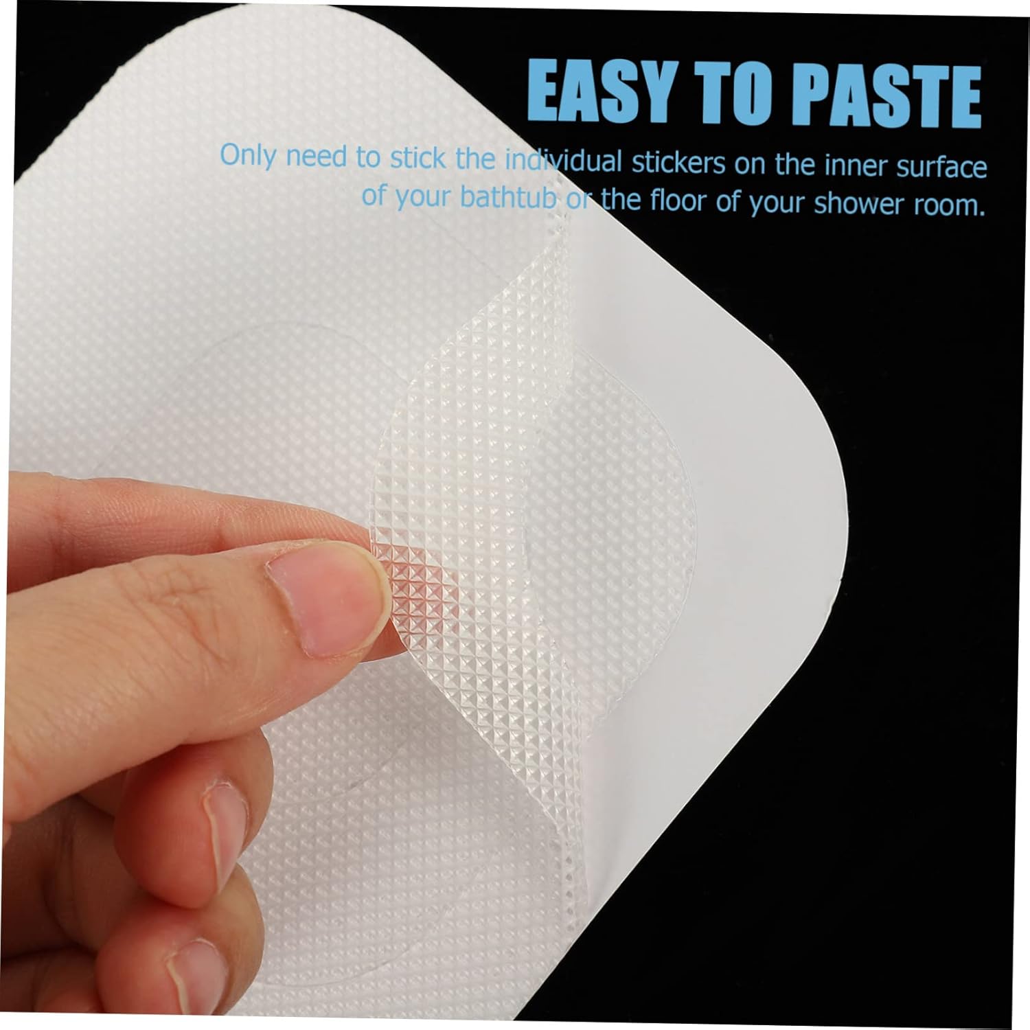 VOSAREA 24Pcs Non-Slip Bathtub Stickers for Bathroom Safety