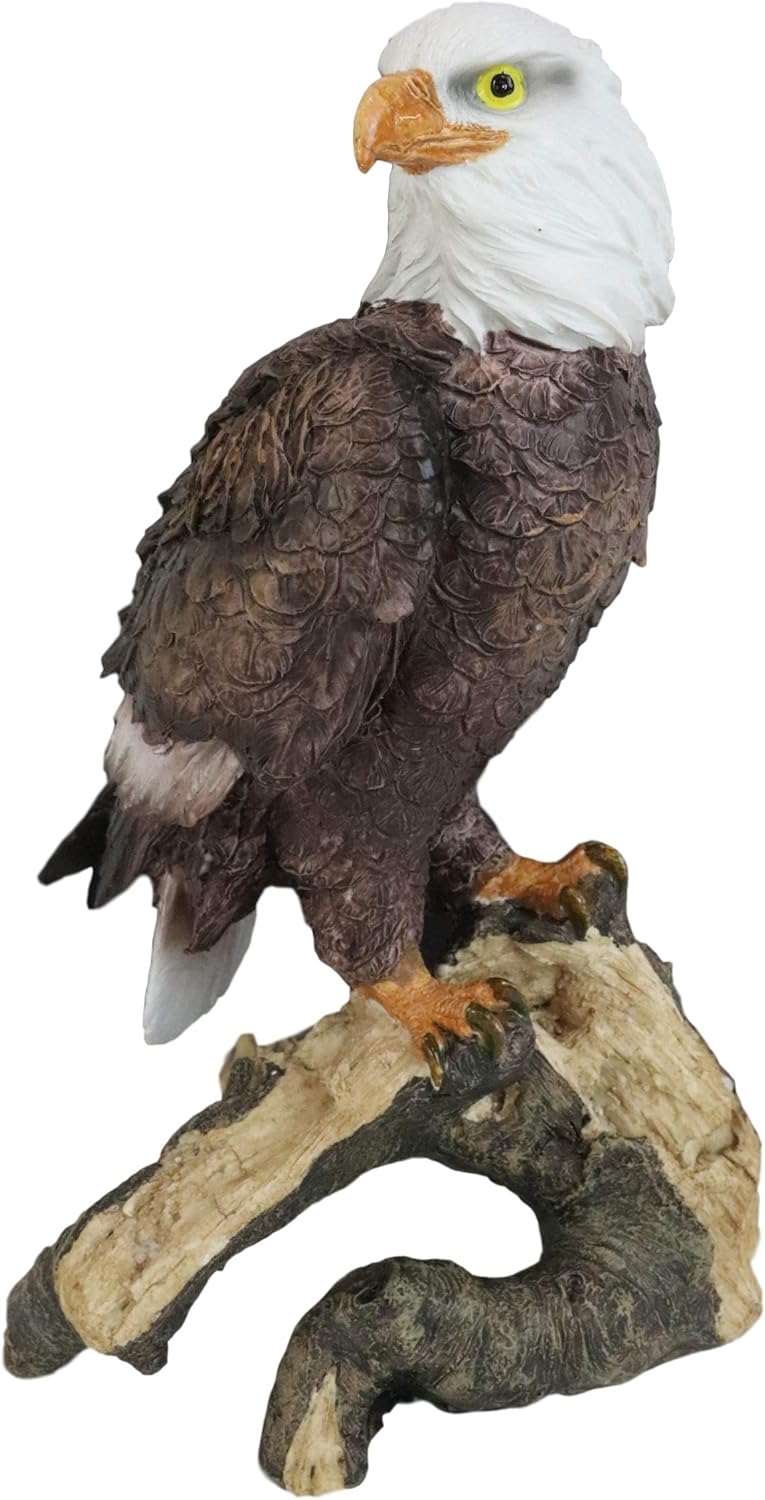 Ebros 875 Tall Realistic Bald Eagle Statue