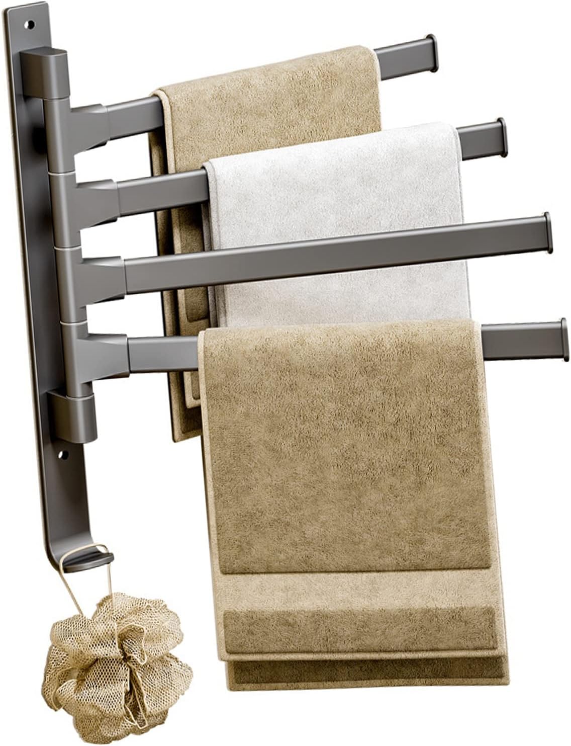 Marhynchus Hand Towel Holder with 4 Arms