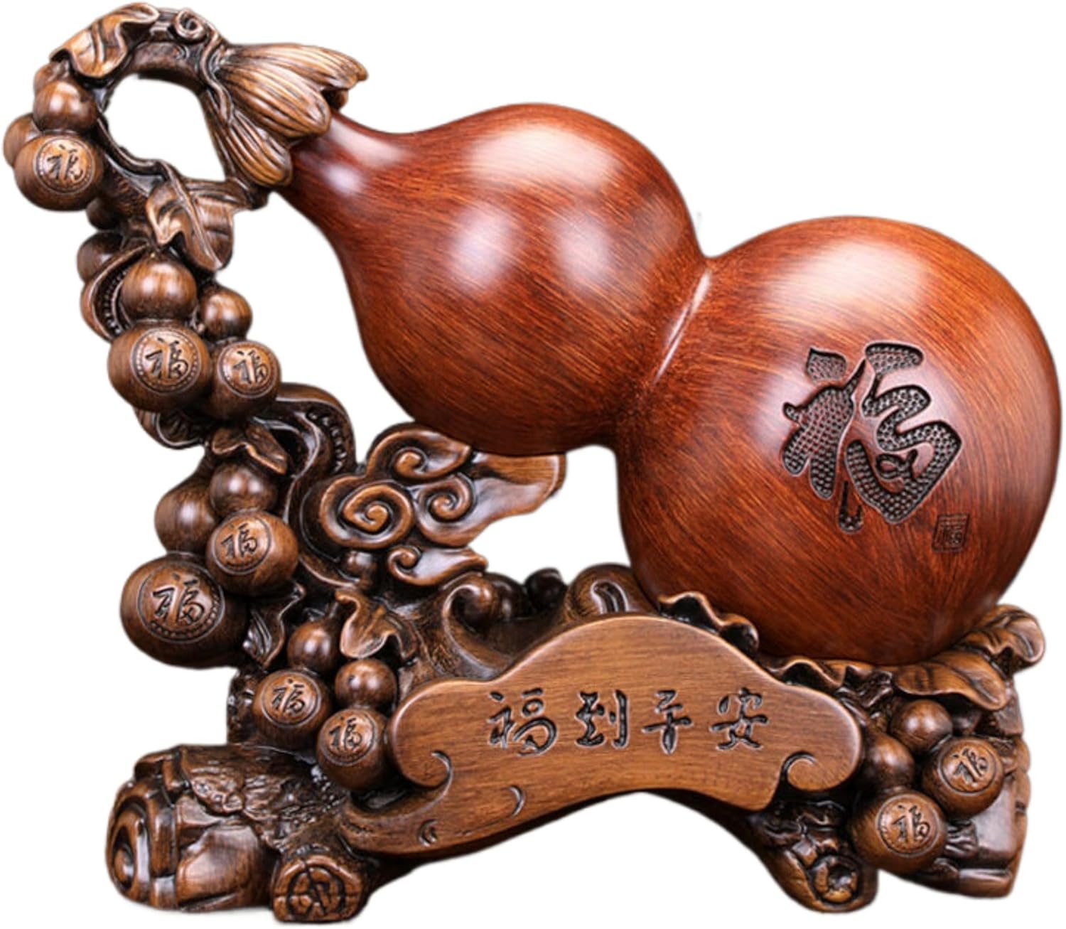 Fuxiao Feng Shui Resin Wealth Statue - Medium Size