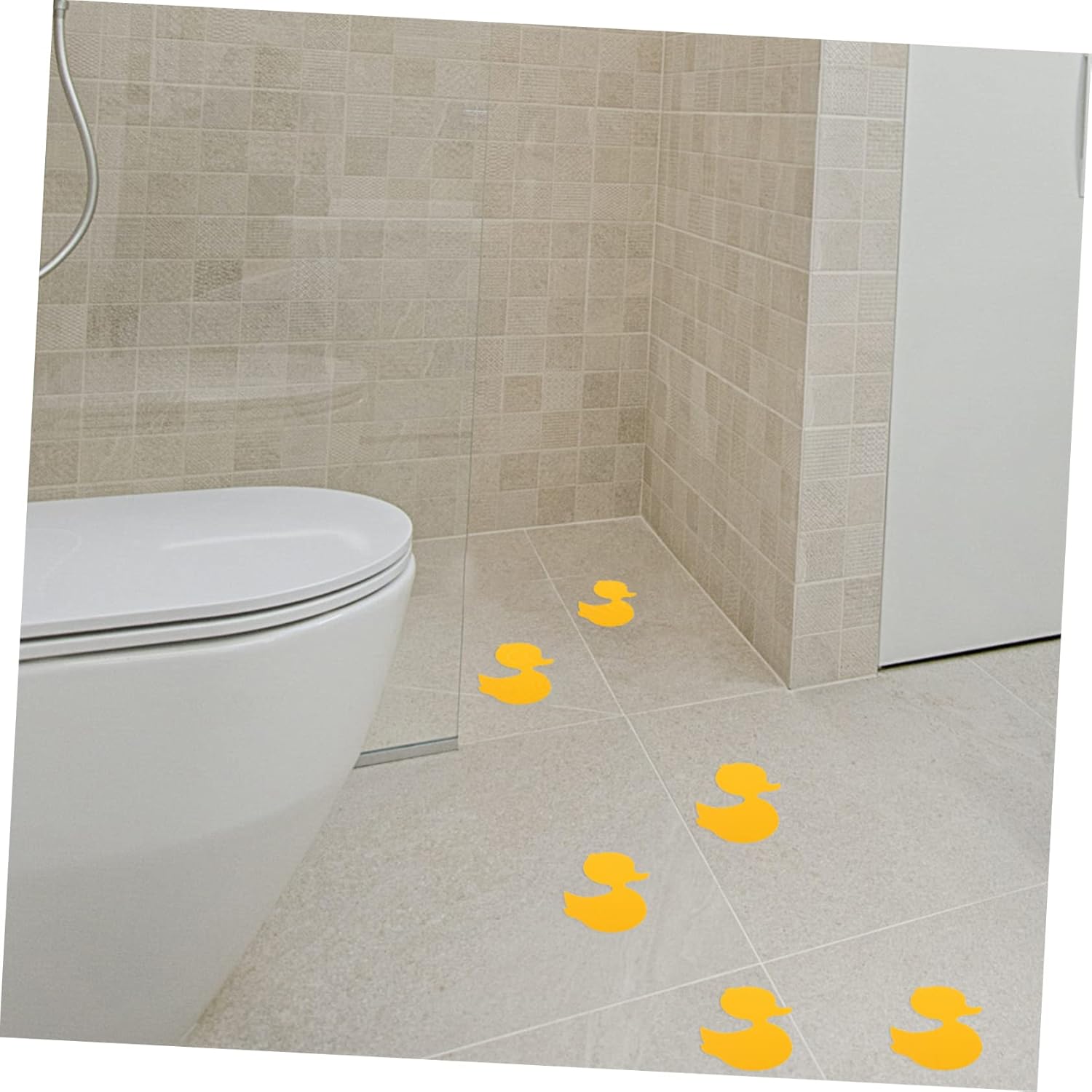 PRETYZOOM Cartoon Bathtub Stickers - Anti-Slip Waterproof Bath Safety Decor