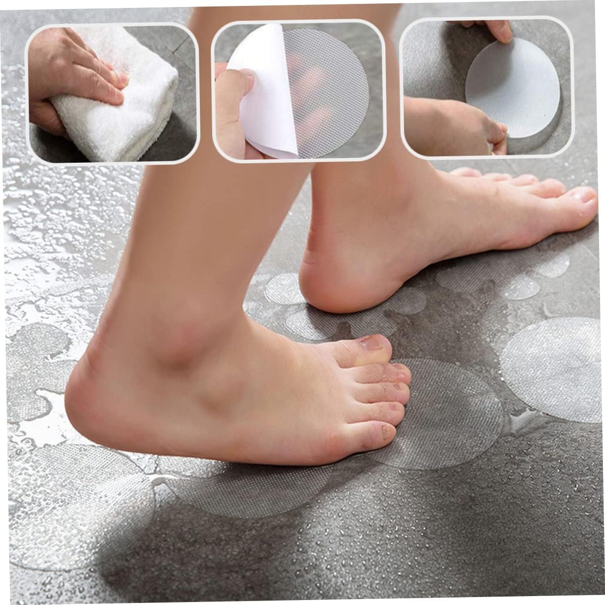 FELTECHELECTR 1Set Non Slip Sticker for Bathroom Safety