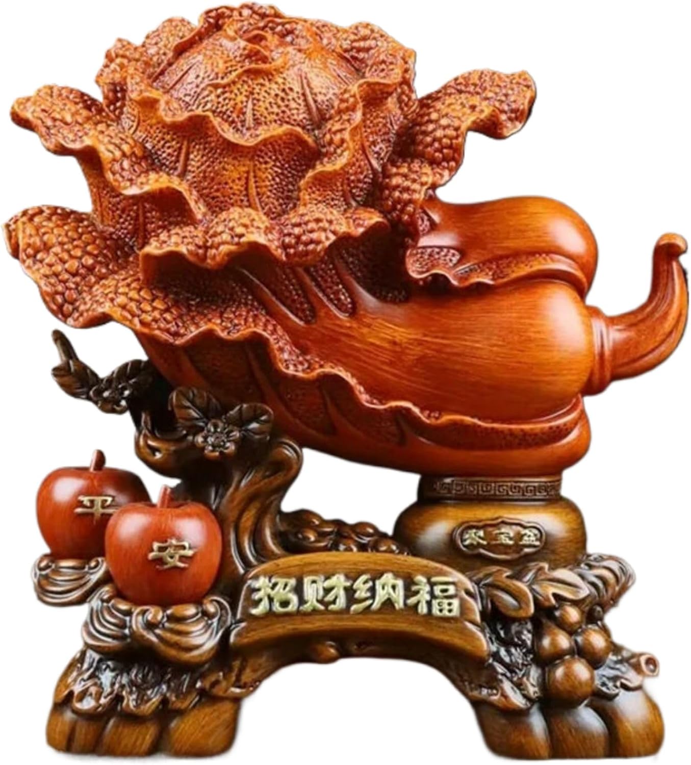Chinese Feng Shui Resin Wealth Prosperity Statue - 937