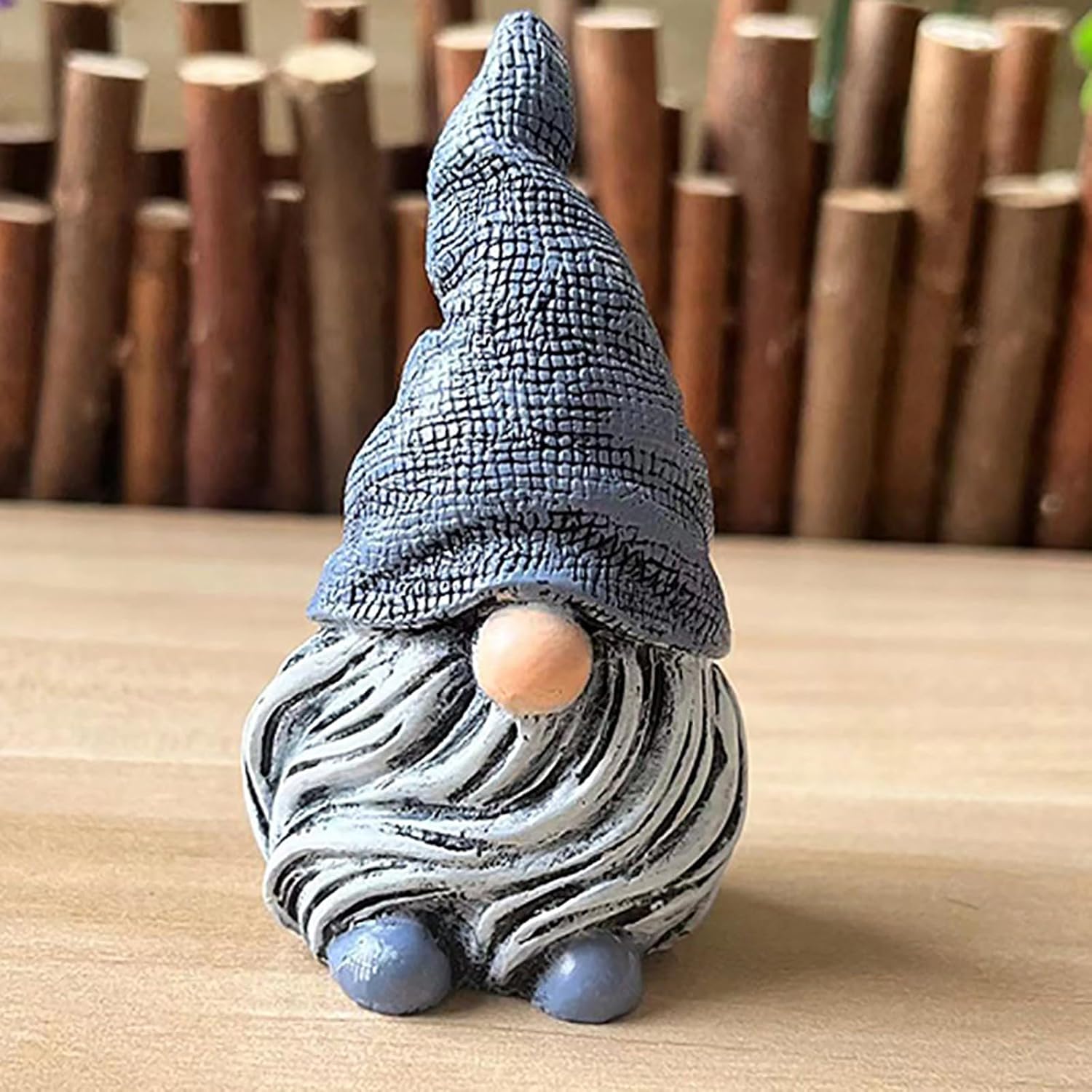 Nudsfuii Resin Gnome Statue Home Decor Figurine