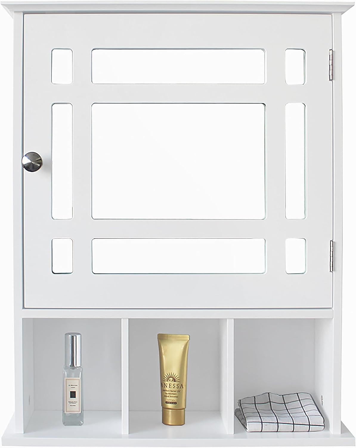 Guangshuohui Wall-Mounted Medicine Cabinet with Mirror Door