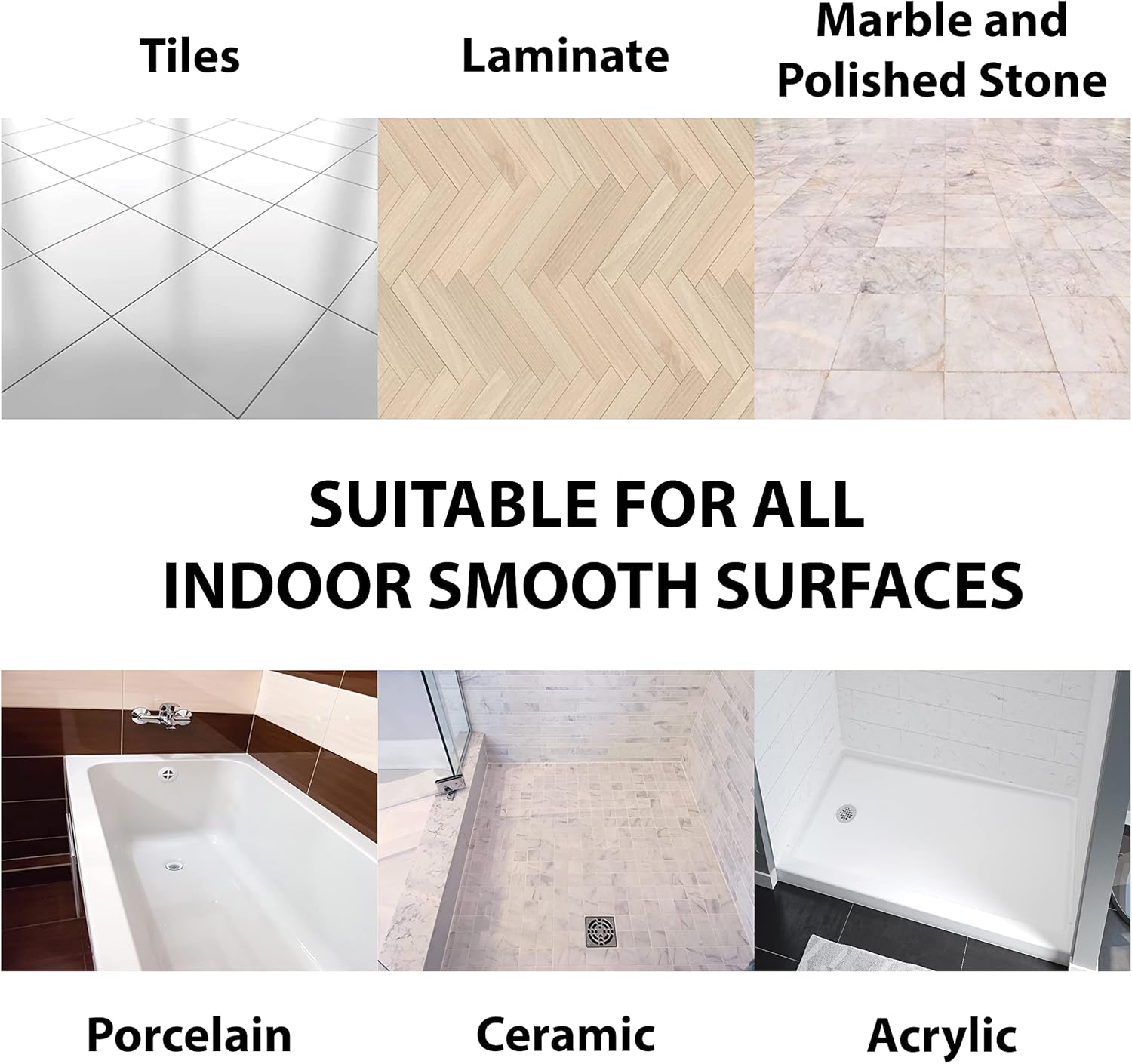 40PCS Non-Slip Bathtub Stickers with Scraper