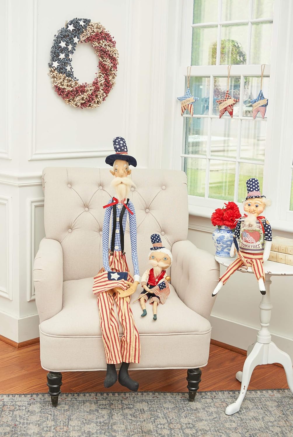 Gallerie II Fourth of July Americana Decor Art Doll 1