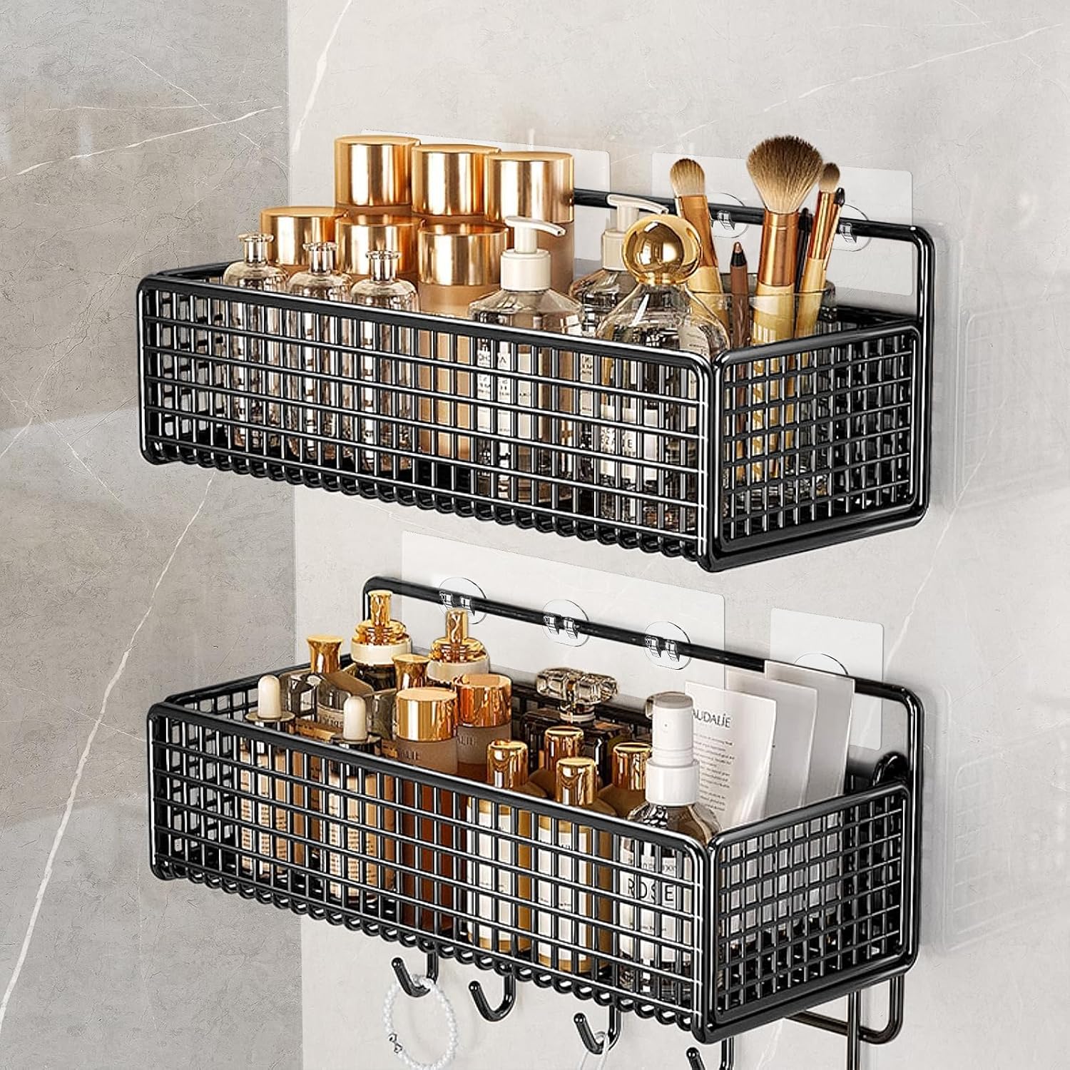 Spiglamm 8 Pack Shower Caddy Hooks Replacement