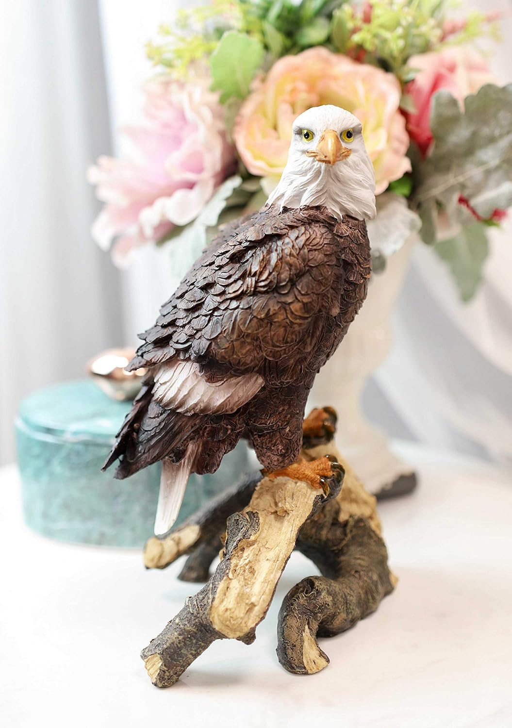 Ebros 875 Tall Realistic Bald Eagle Statue