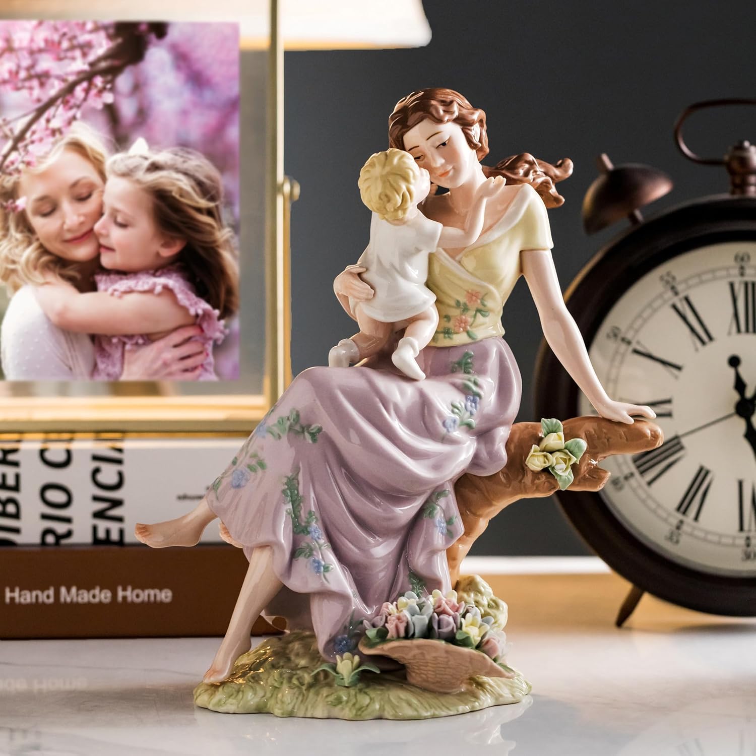 MTME Porcelain Mom I Love You Sculpture