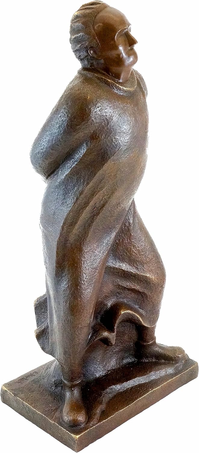 Kunst Ambiente Bronze Statue The Walker Signed Barlach 1