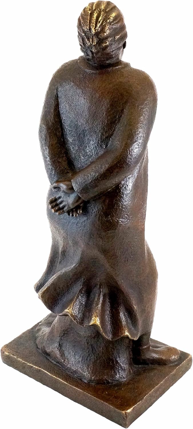 Kunst Ambiente Bronze Statue The Walker Signed Barlach 1