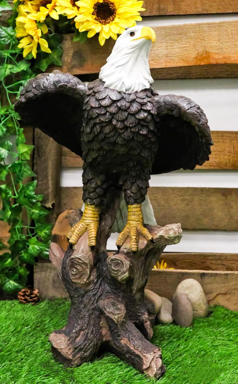 Ebros 21 Inch Tall American Bald Eagle Statue