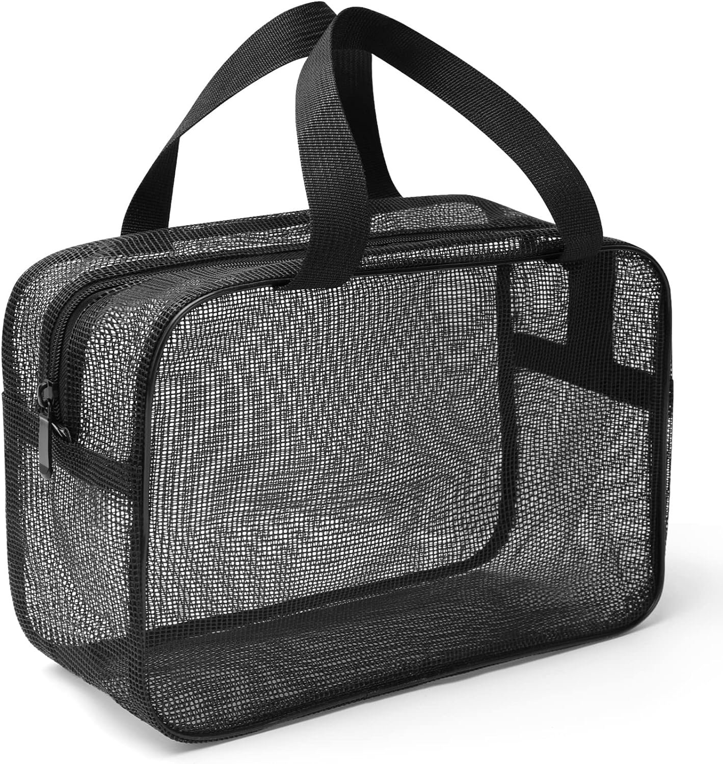 Gocvo Mesh Shower Caddy Bag - Black Large