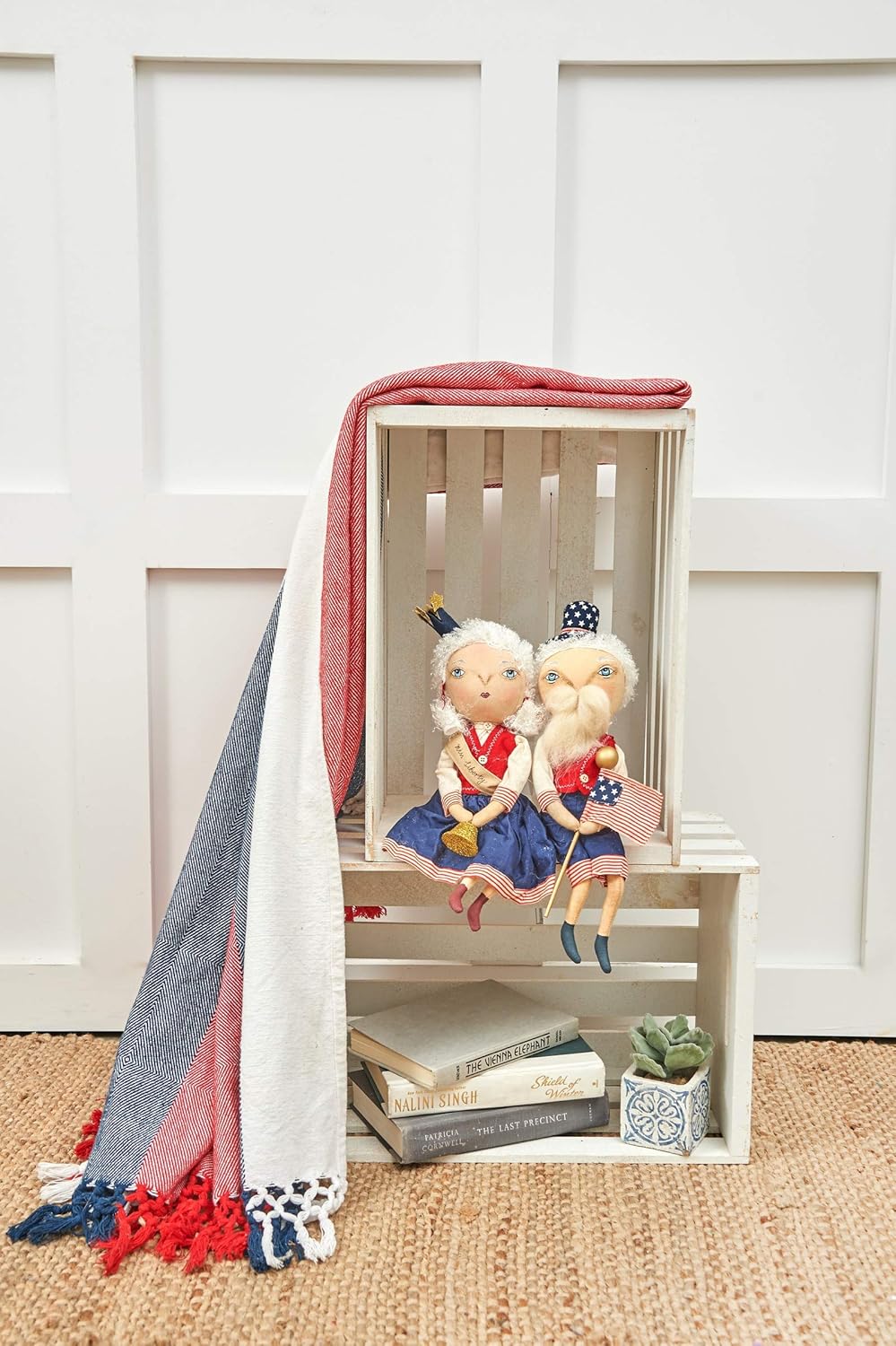 Gallerie II Fourth of July Americana Decor Art Doll 1