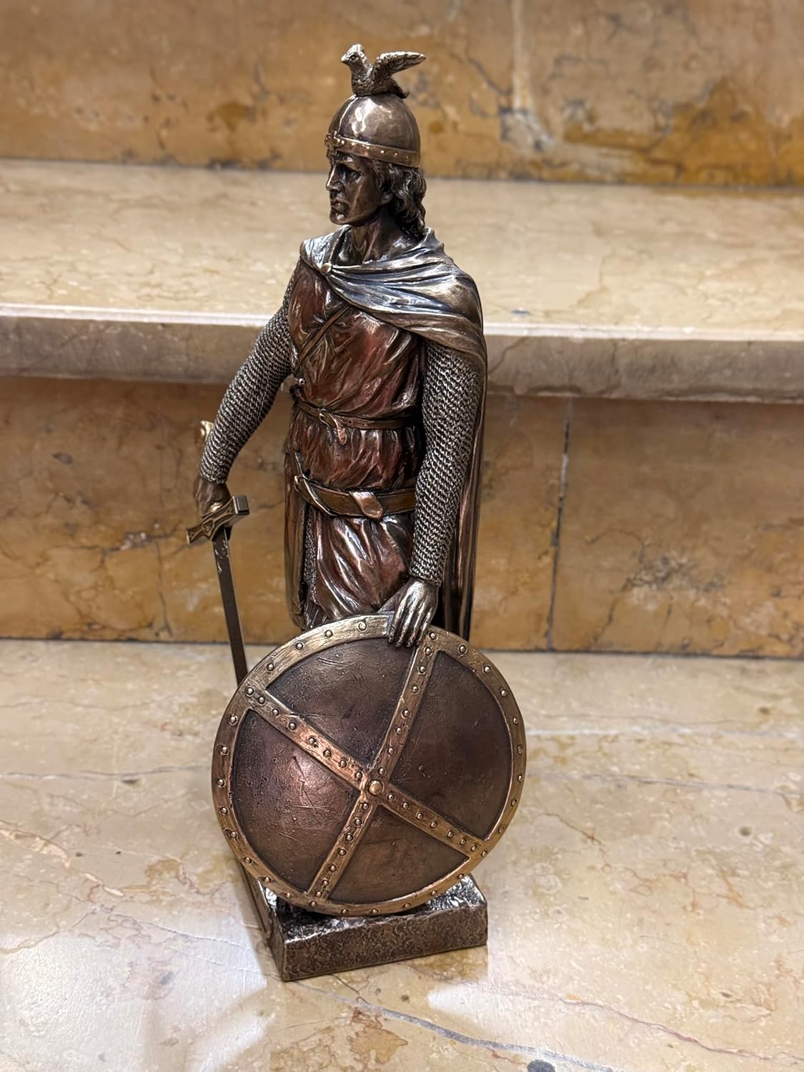 William Wallace Bronze Resin Statue 114 in Medieval Hero Figurine