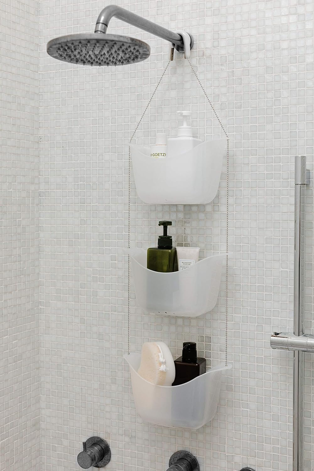 Umbra Bask Hanging Shower Caddy White