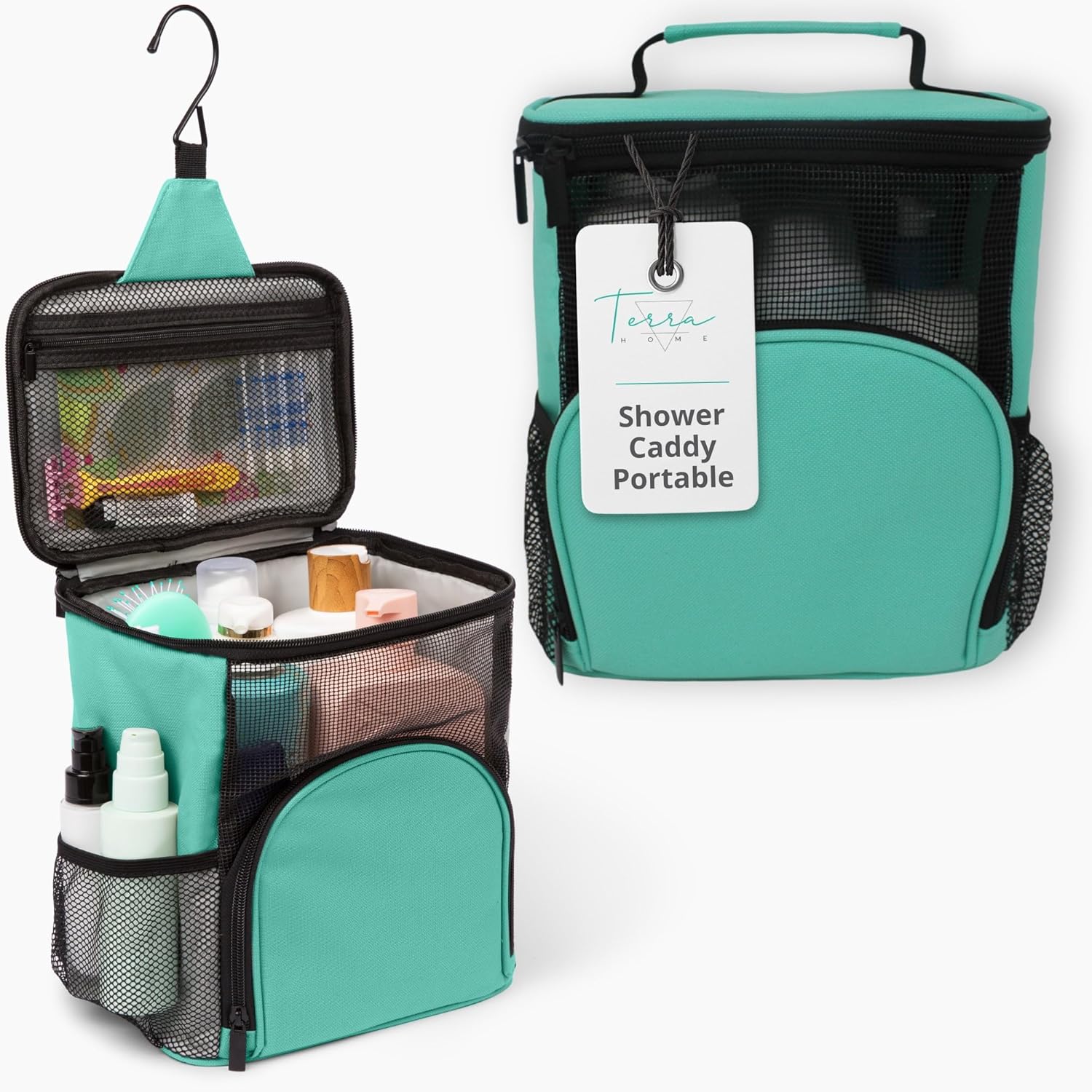 TERRA HOME Original Shower Caddy - Travel Dorm Organizer