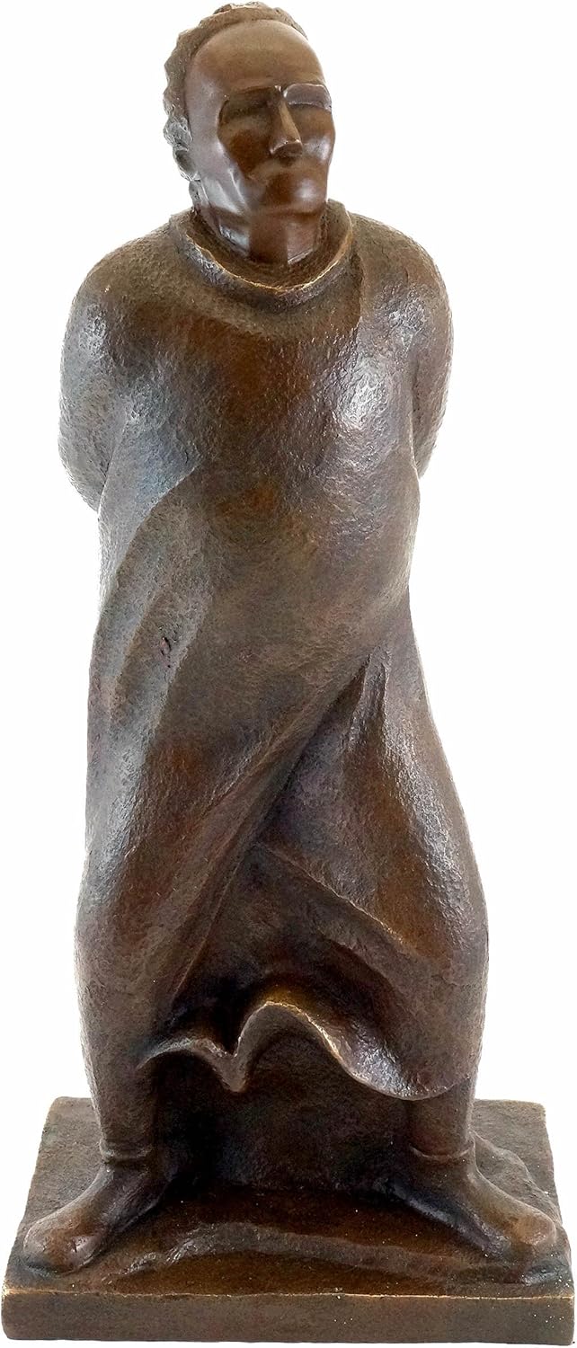 Kunst Ambiente Bronze Statue The Walker Signed Barlach 1