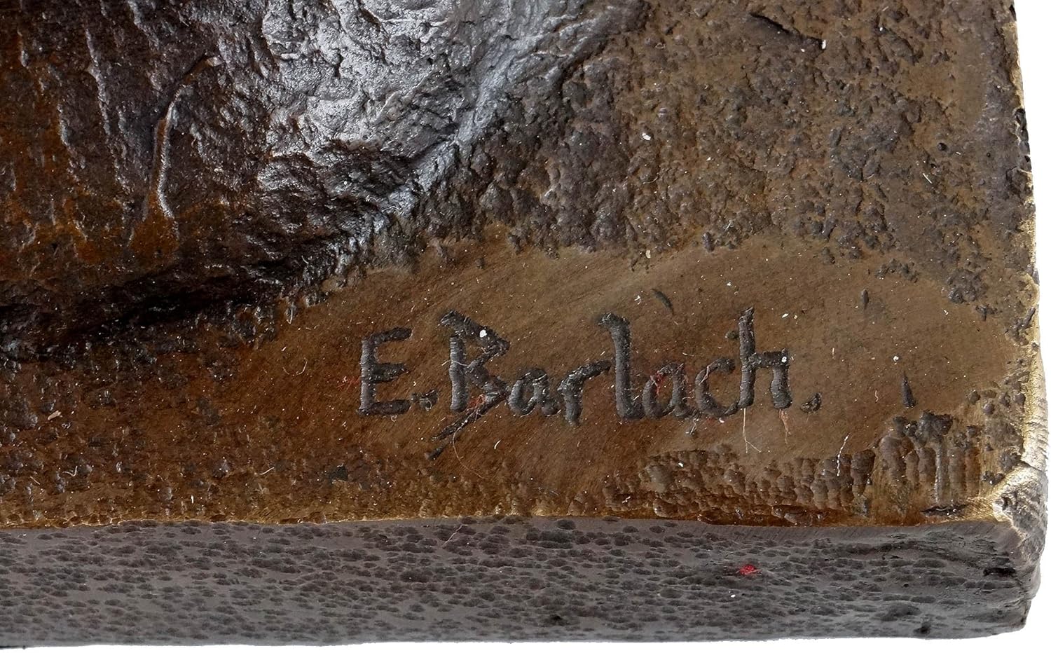 Kunst Ambiente Bronze Statue The Walker Signed Barlach 1