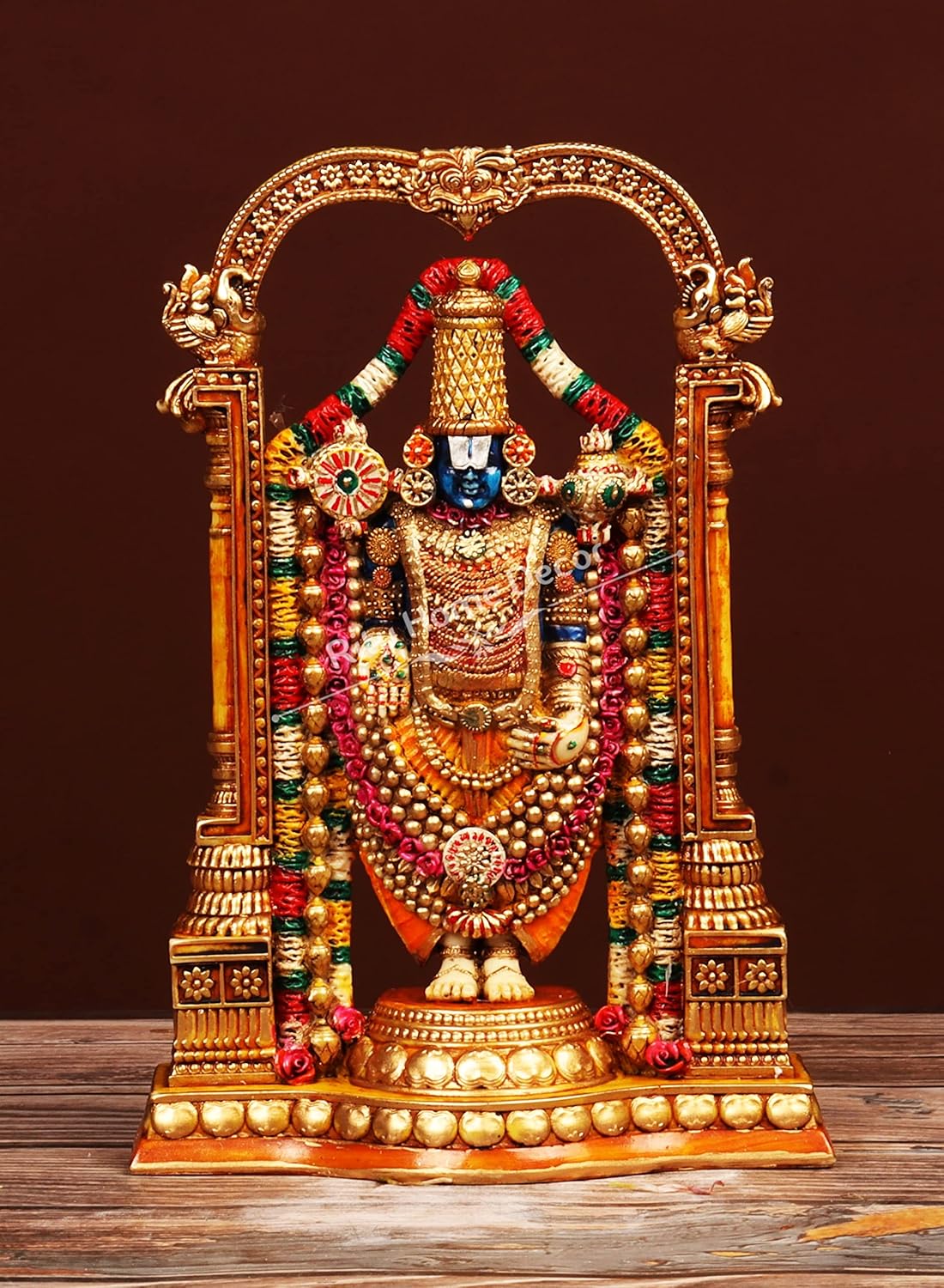 Generic Tirupati Balaji Idol of Lord Vishnu - Mini Statue