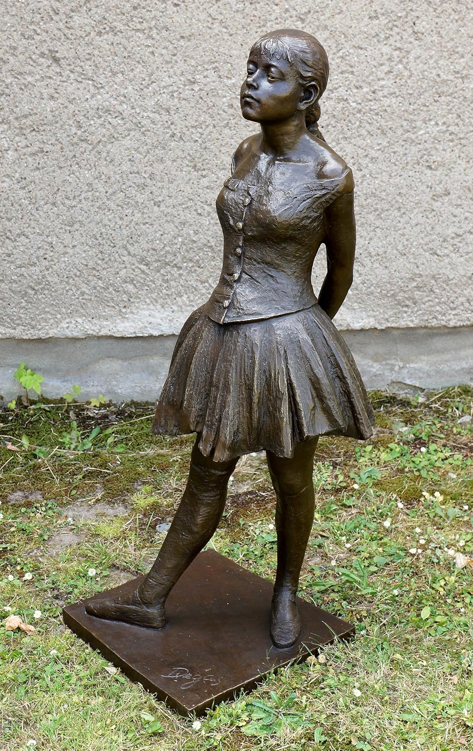 Kunst Ambiente Large Bronze Statue Little Dancer of Fourteen Years