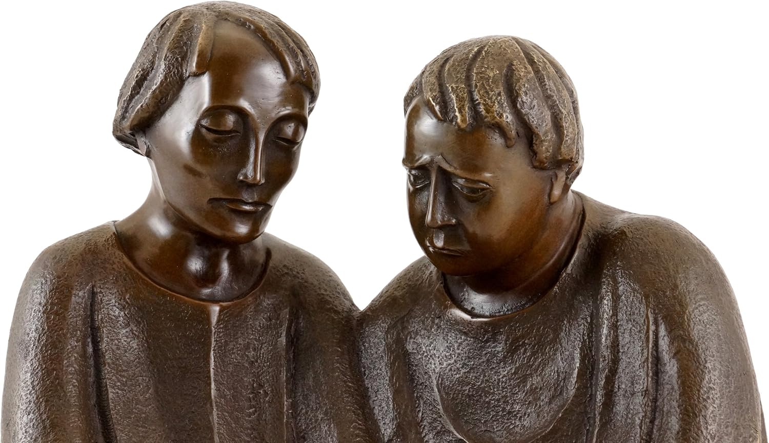 Bronze Sculpture Reading Monks by Ernst Barlach